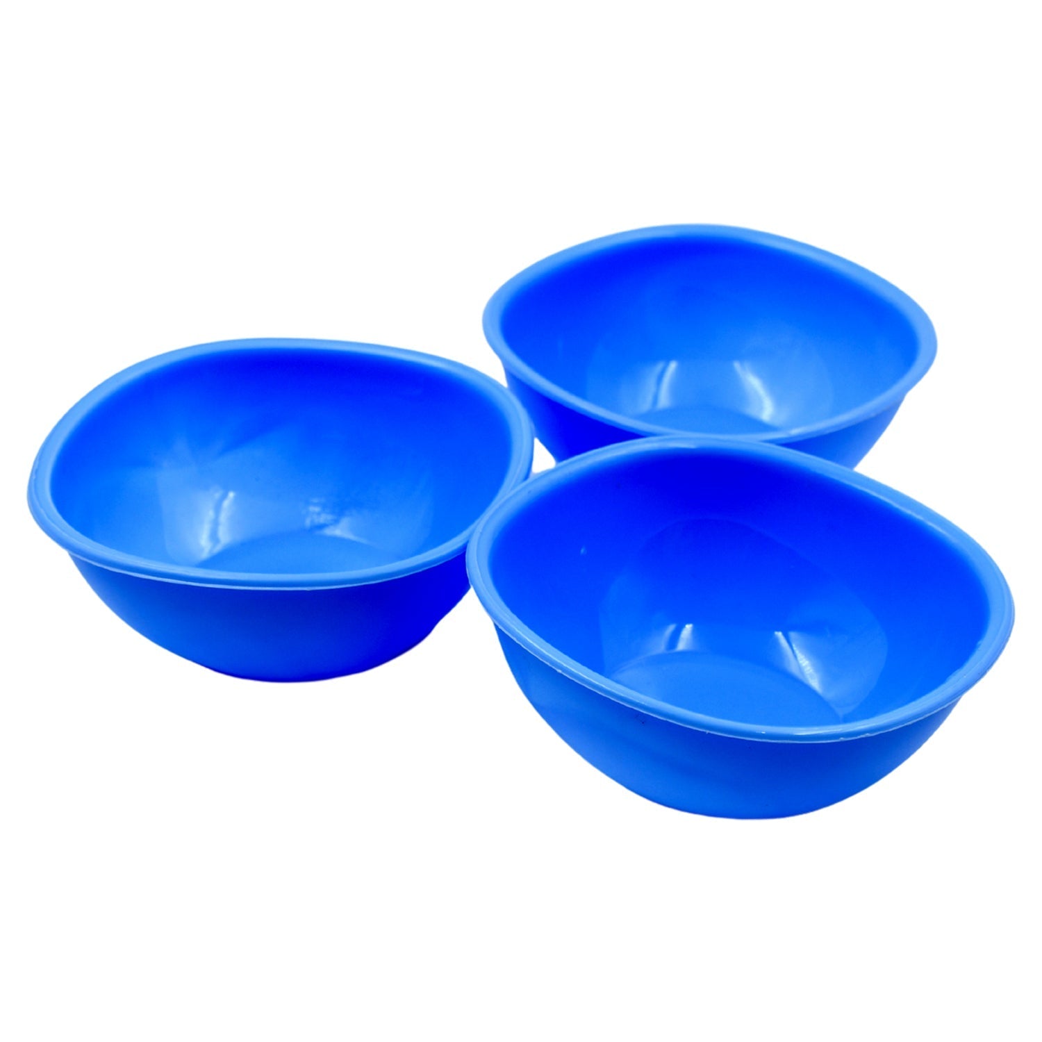 BPA Free Plastic Bowl Set for Cereal, Salad, Rice, Soup, Pasta, Snack Bowl, Microwave Safe, Dishwasher Safe (3 Pcs Set) Variety Bazaar