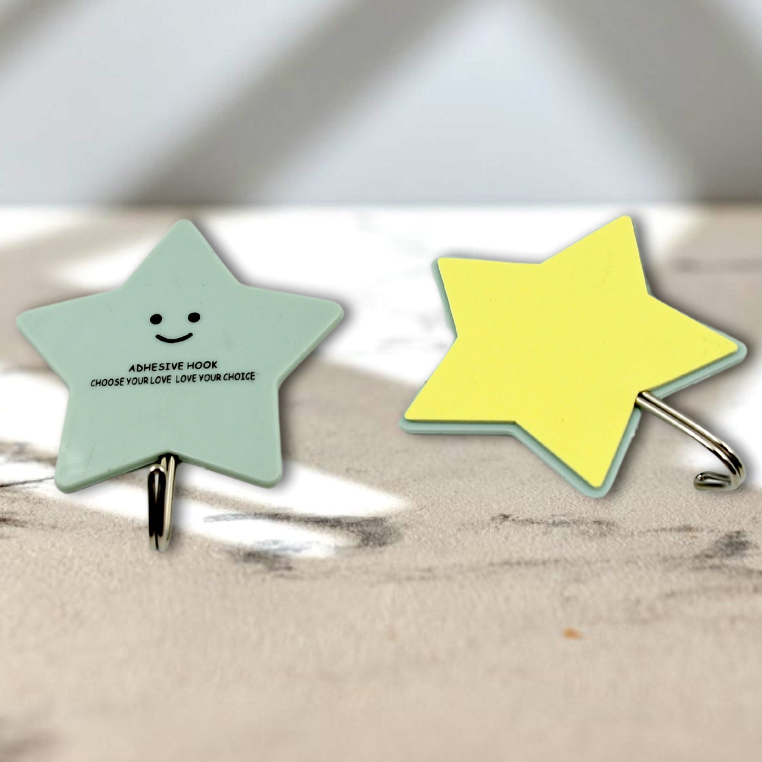 Multipurpose Strong Self-Adhesive Hooks – Heavy Plastic Wall Hooks for Home, Kitchen & Office Use Variety Bazaar