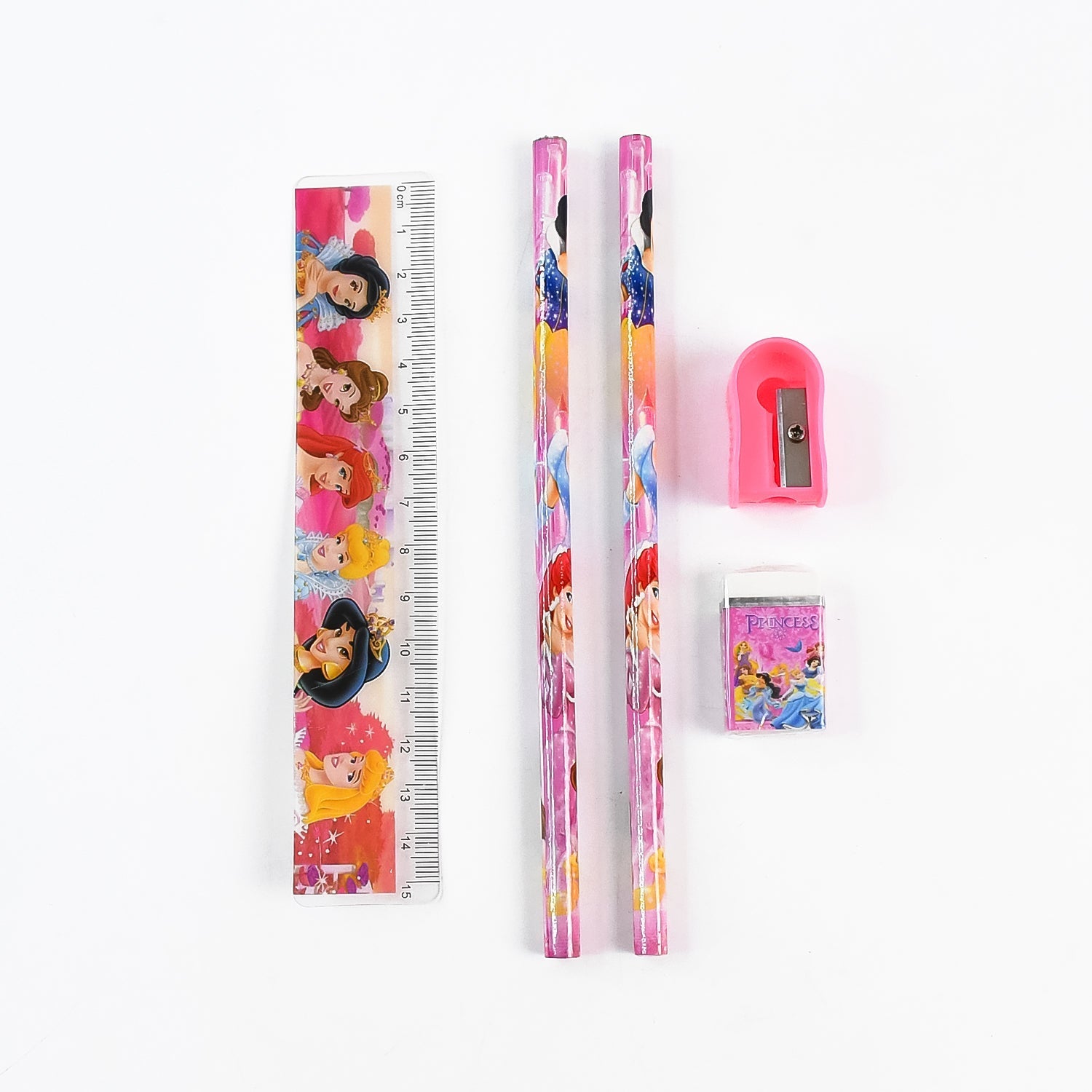 Fun & Functional! 5-in-1 Cartoon Pencil Set for School & Play (5 Pc) Variety Bazaar