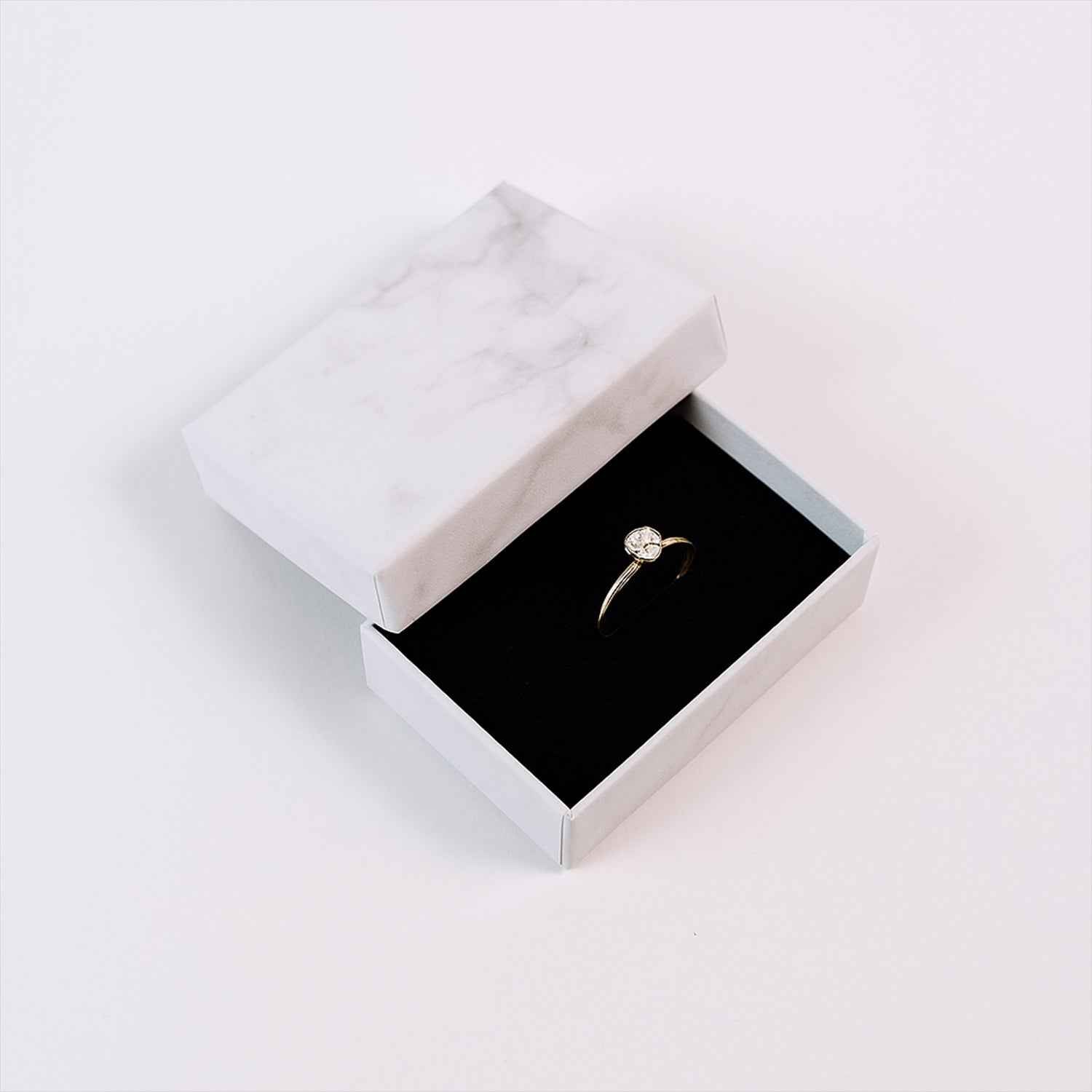 Marble Finish Empty Gift Box 8x5 cm (1 Pc)