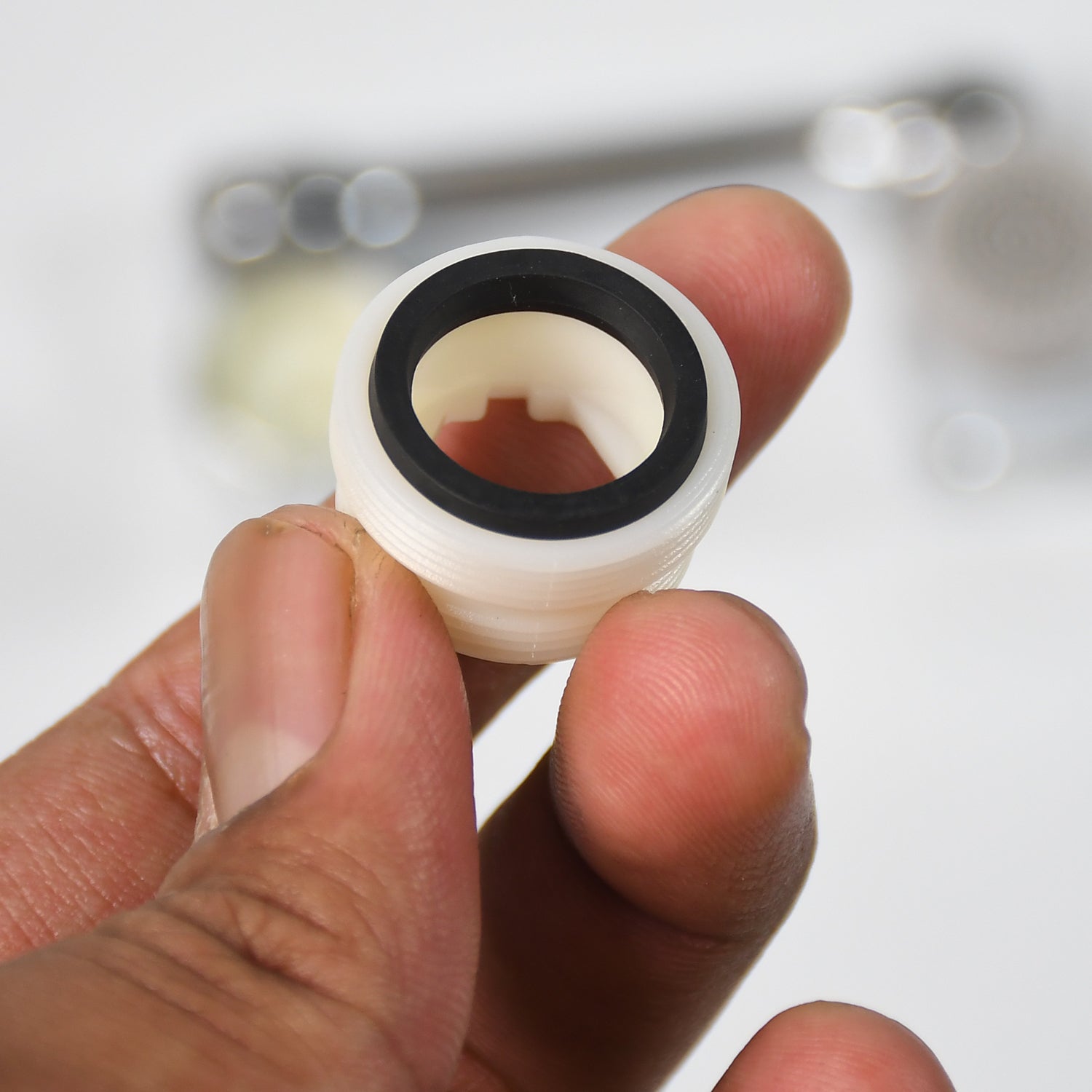 Splash Faucet Filter – 180° Rotating Sprayer, Double O-Ring, Movable Water-Saving Sink Aerator Extender (Loose) Variety Bazaar