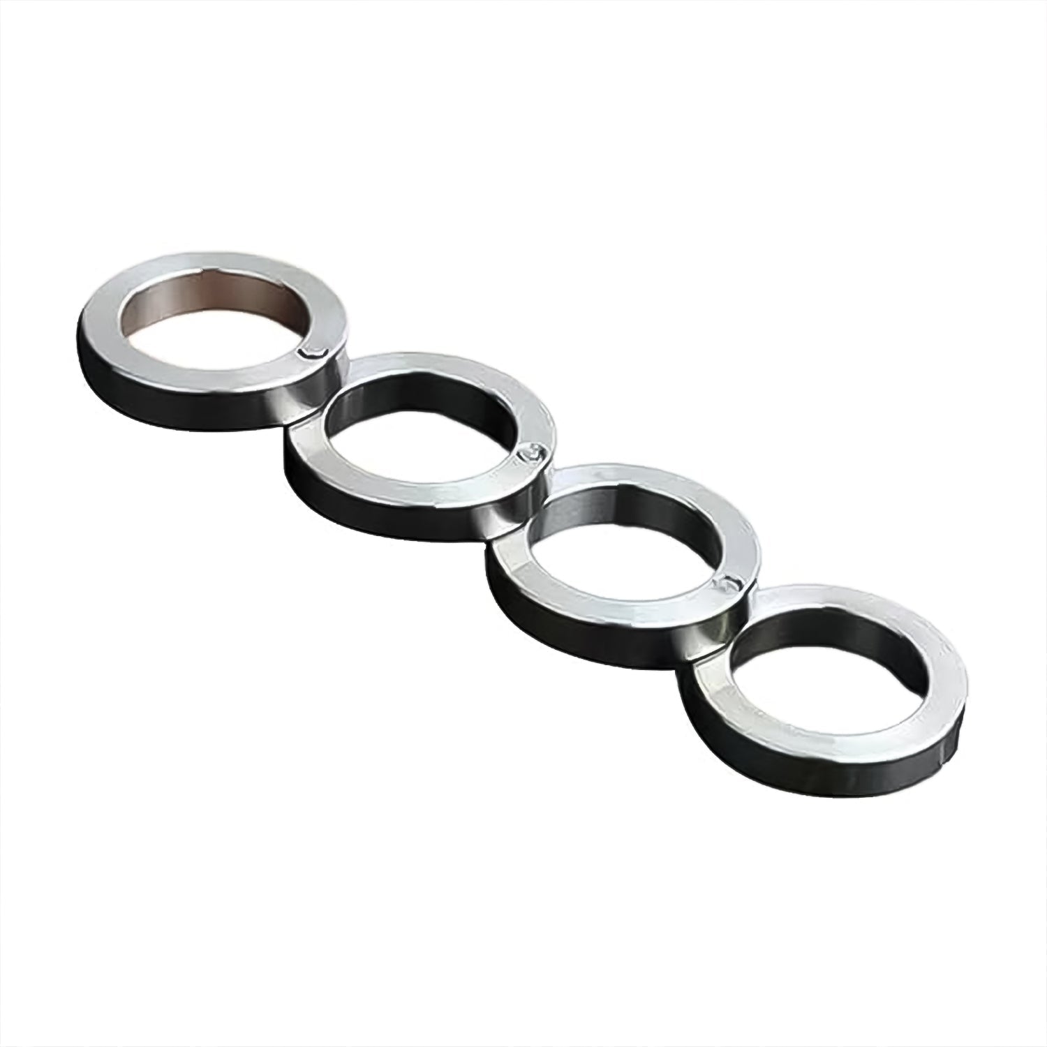 Portable 4 Finger Ring Unique Rotating Folding Ring (1 Set) Variety Bazaar
