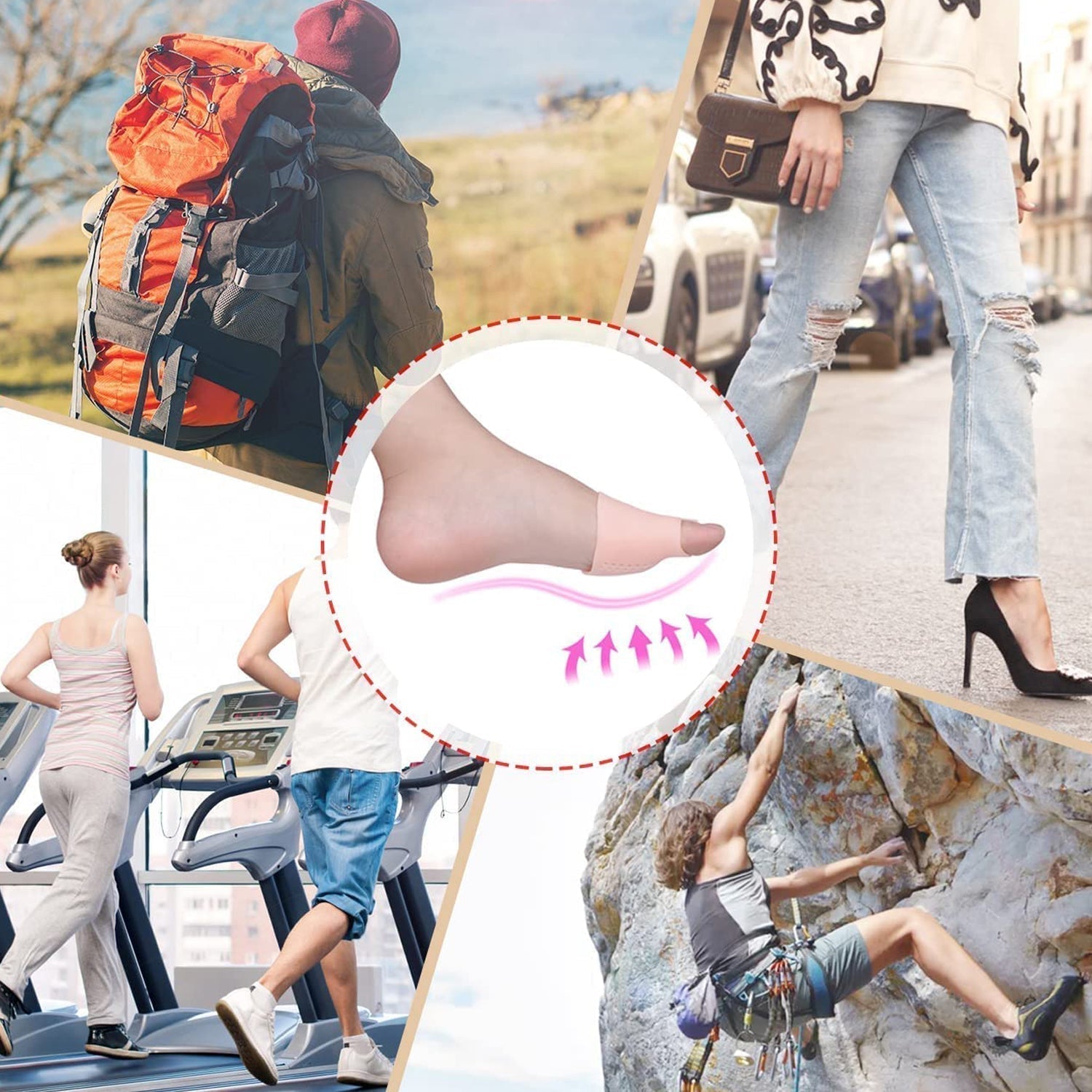 Silicone Tiptoe Protector – Cover for Men & Women Variety Bazaar
