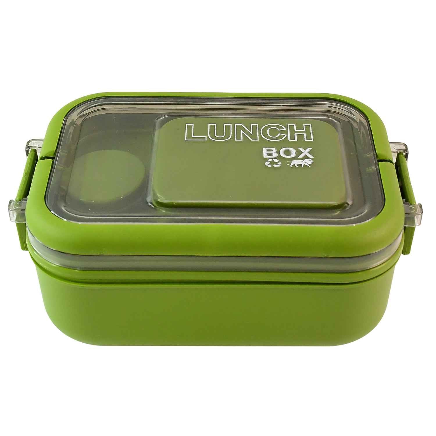 Magic Lunch Box with Leakproof Compartments (1 Pc)