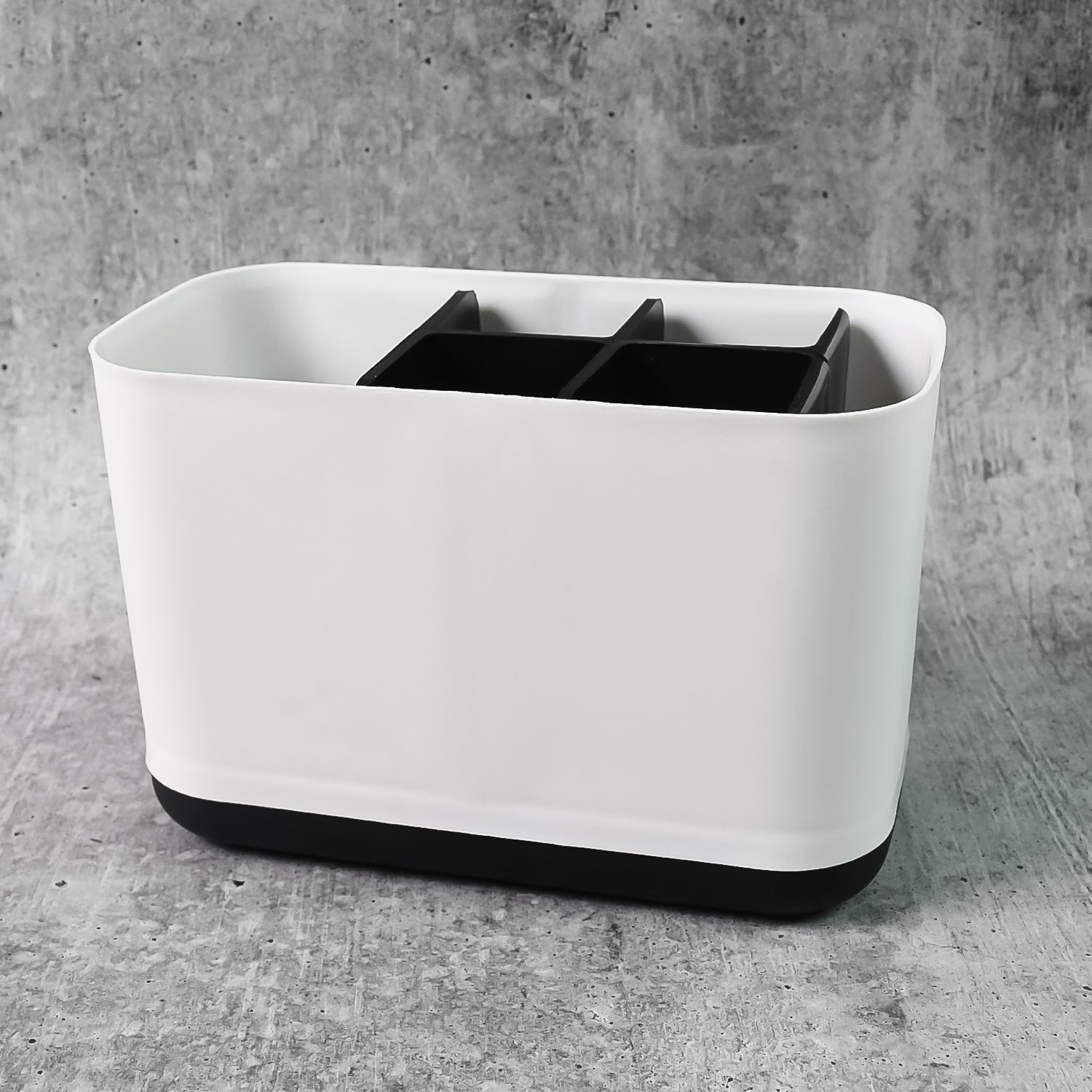 6 Compartment Multi Purpose Organizer Toothbrush Holder Stand Plastic Caddy (1 Pc) Variety Bazaar