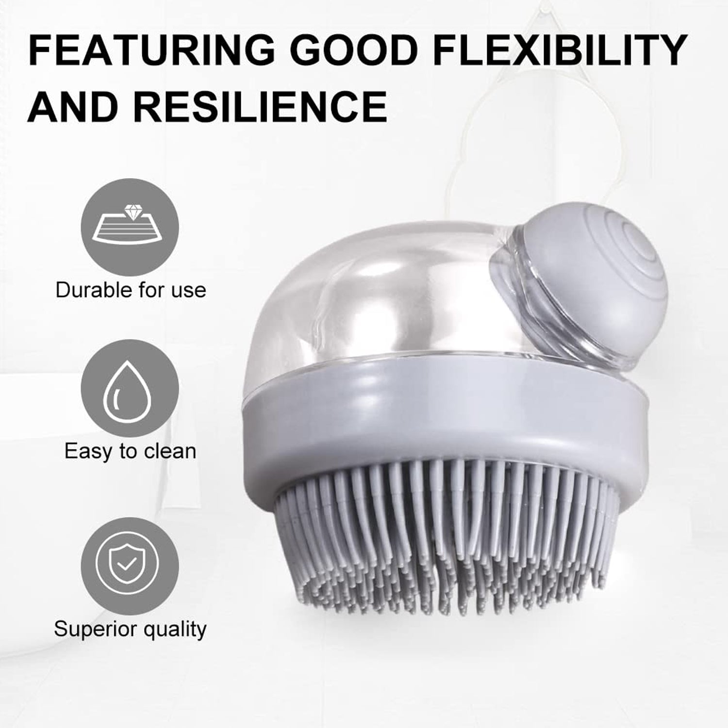 Head Scalp Massager Shampoo Brush (1 Pc) Variety Bazaar