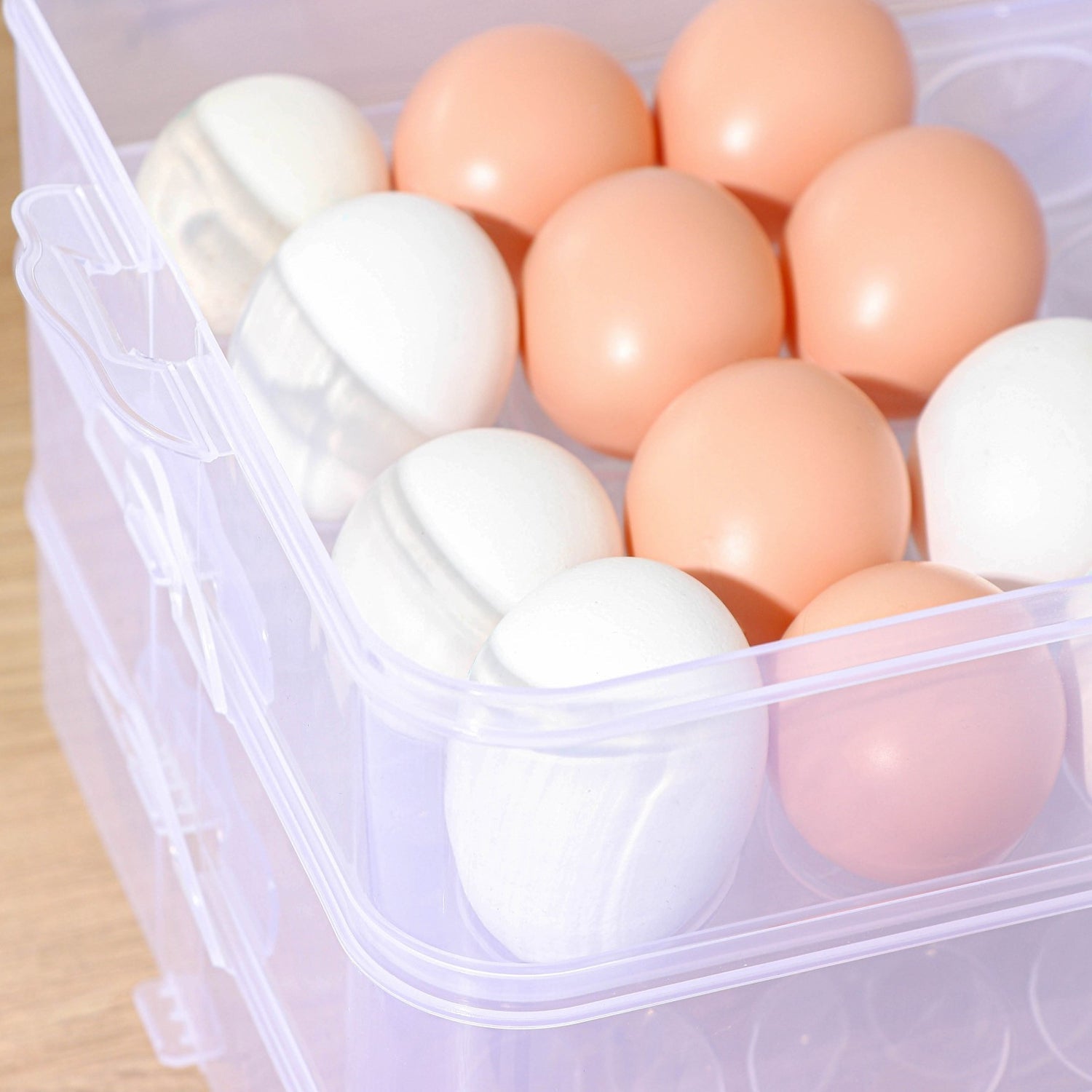 3-Layer Plastic Refrigerator Egg Storage Box (36 Grid) Variety Bazaar