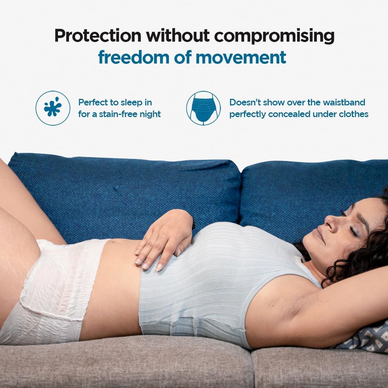 Women's Emergency Kit, Travel Kit- Includes Seamless Underwear, Pantyliner, Feminine Hygiene Sachet First Period Kit (10 Pcs) Variety Bazaar