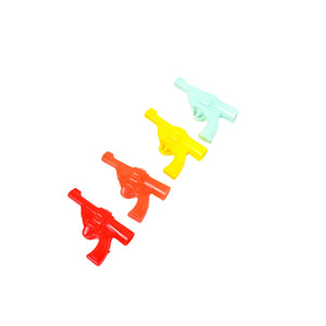 Gun Shape Pencil Top For Kids Office, Small Gun Toy (1 Pc / Mix Colour & Design) Variety Bazaar