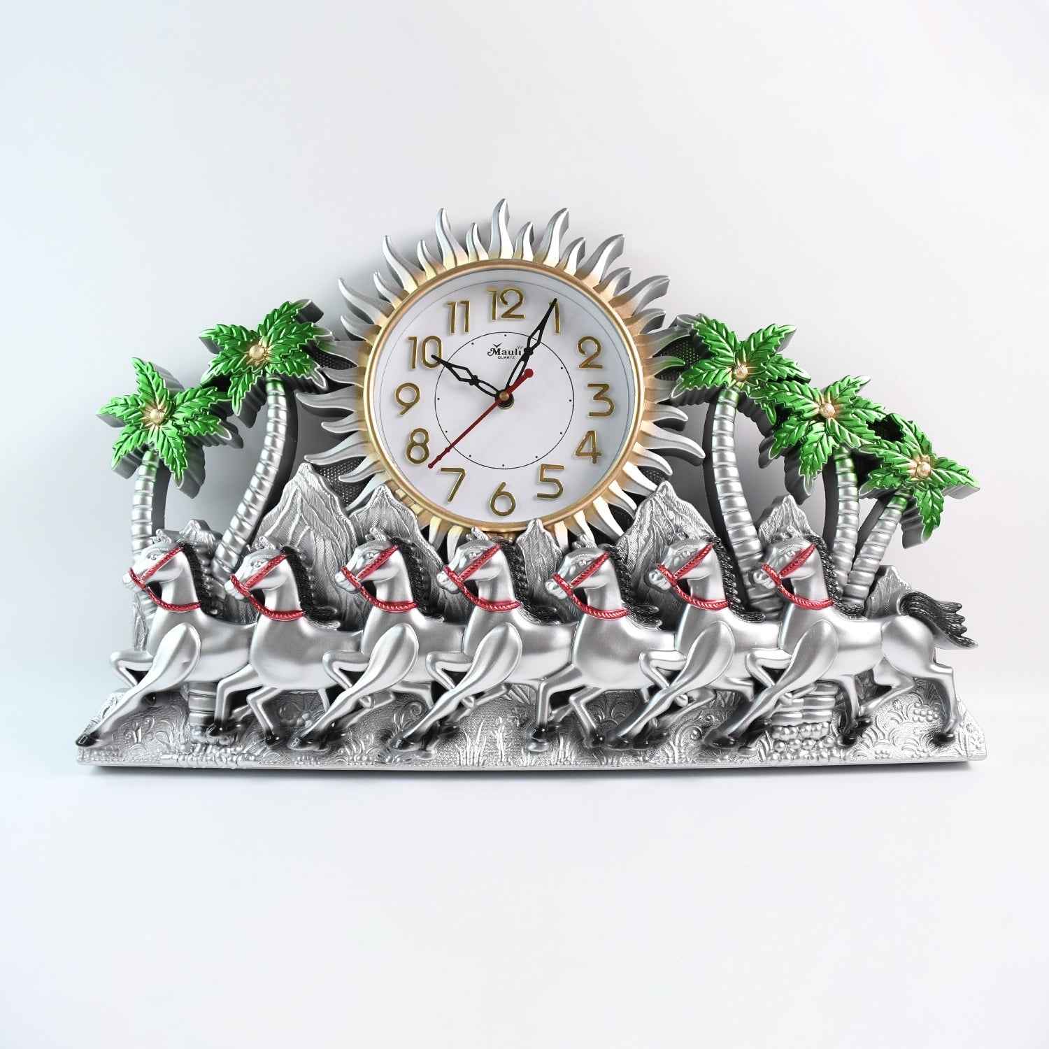 Premium Plastic Body Wall Clock (1 Pc)