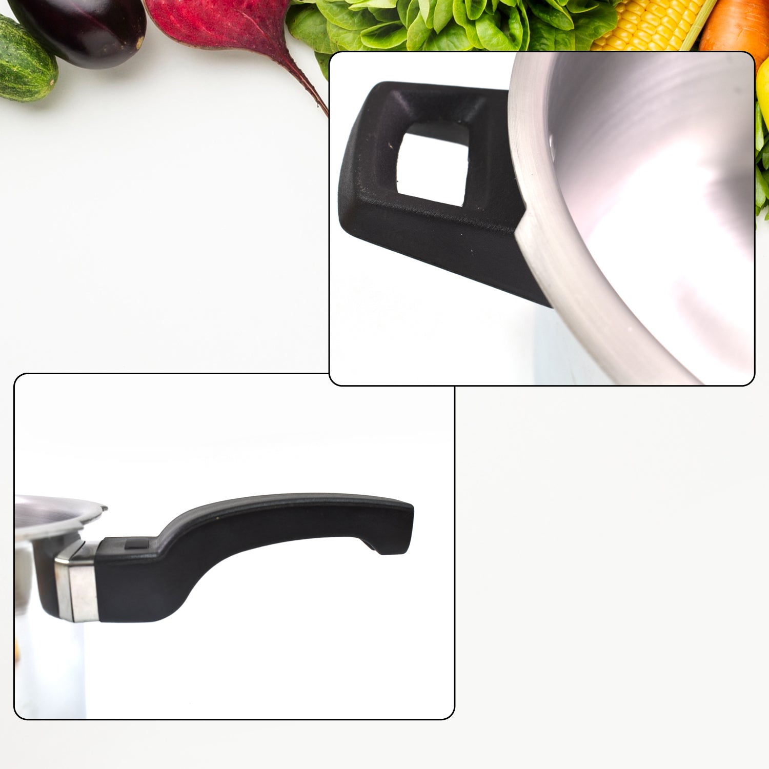 Aluminium Classic Goldex Pressure Cookers With Outer Lid (10 Litres / 5-Year warranty) travel sahayak