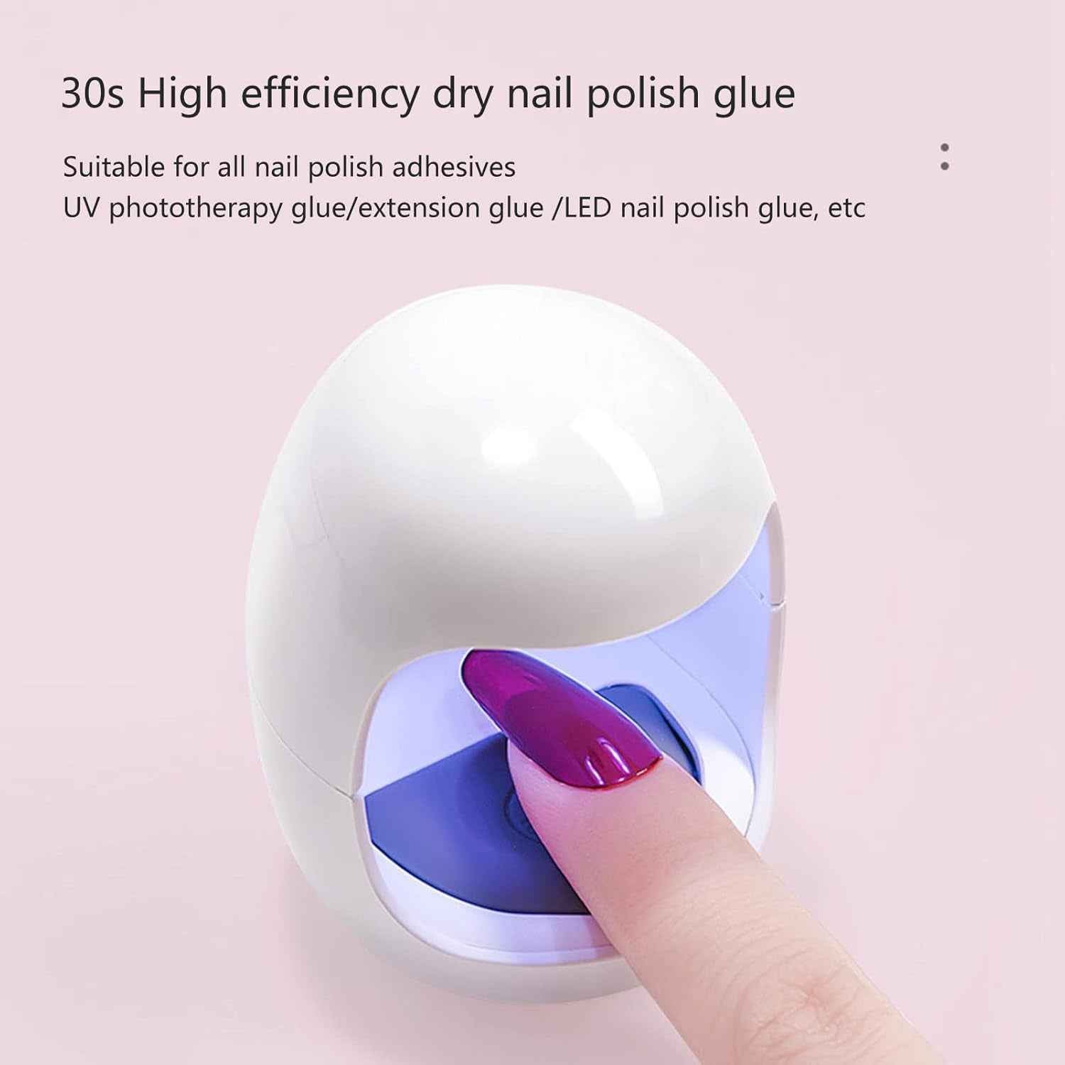 Plug-In LED Nail Dryer (1 Pc)