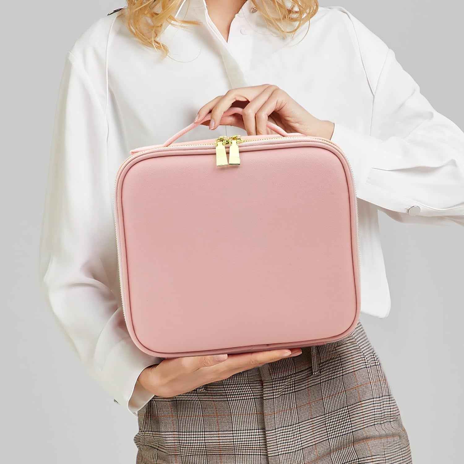 Premium LED Light Makeup Organizer Box