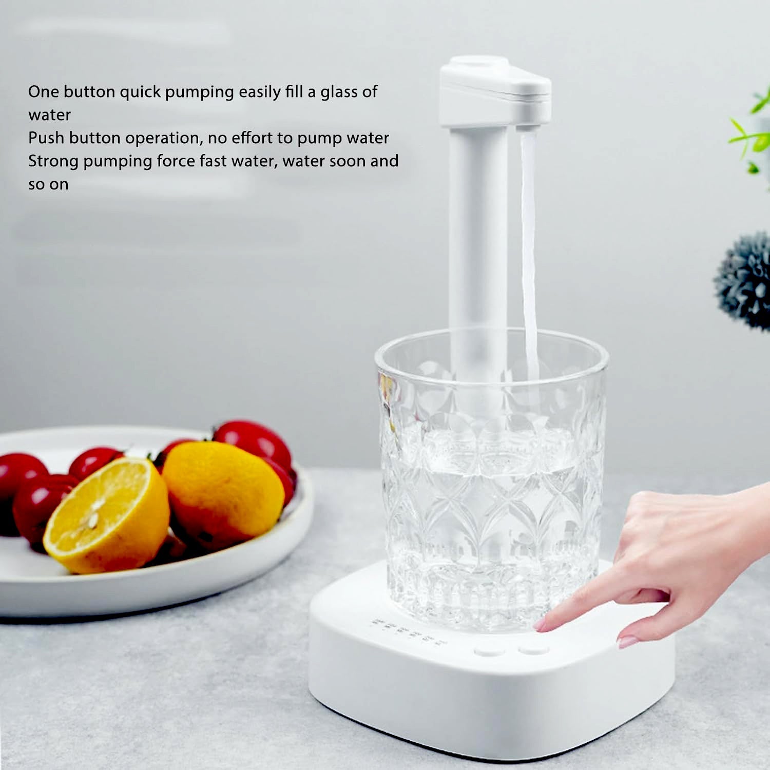 USB Charging Desktop Water Dispenser – Smart One Button Operation, Portable Water Pump for Home & Office Variety Bazaar