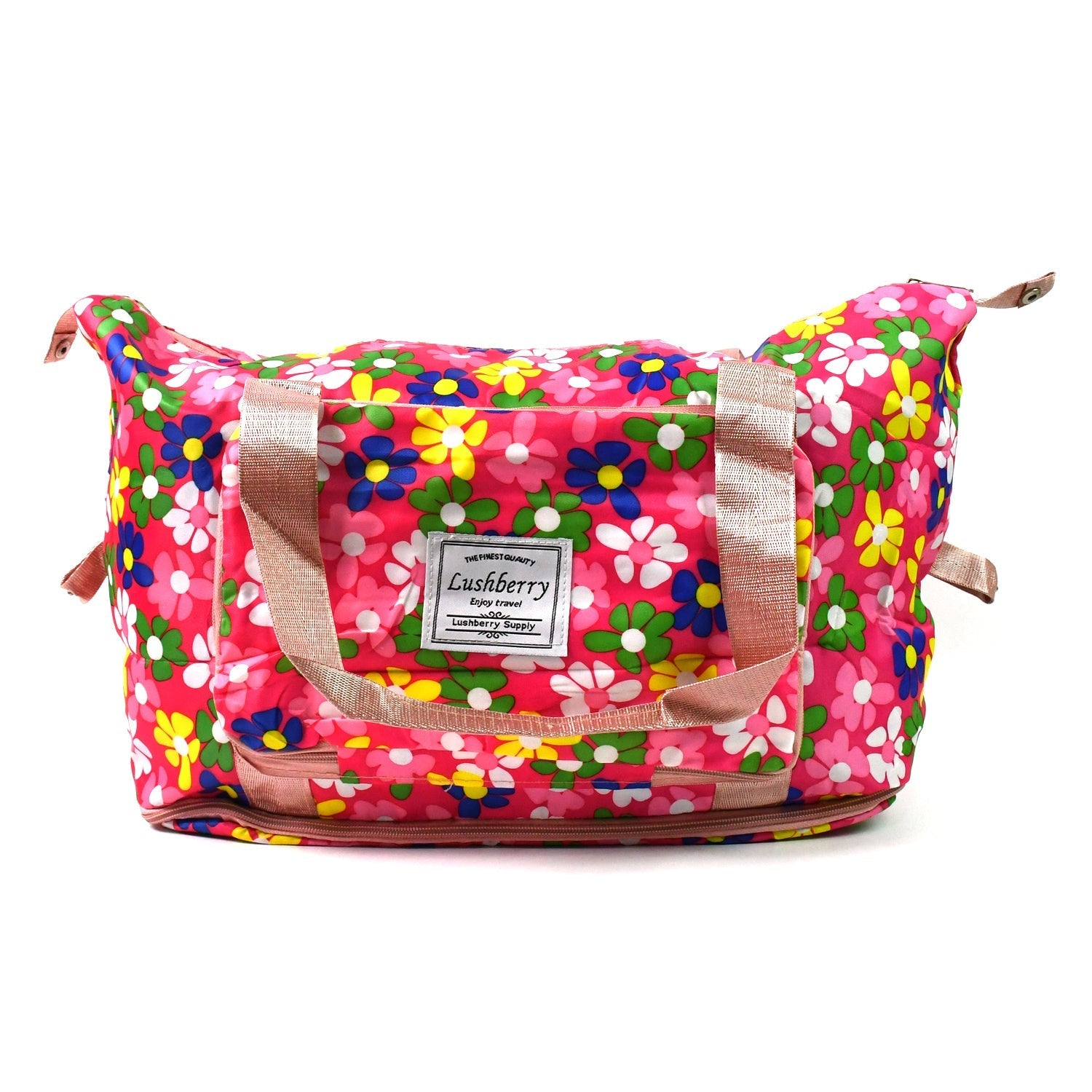 Large Capacity Folding Travel Bag, Multifunctional Sports Shoulder Bag Luggage Bag, Travel Bag Expandable Weekender Overnight Bag with Dry and Wet Separated Pocket Sports Bag Gym, Shoulder Bag Water Resistant (6 Pocket) Variety Bazaar