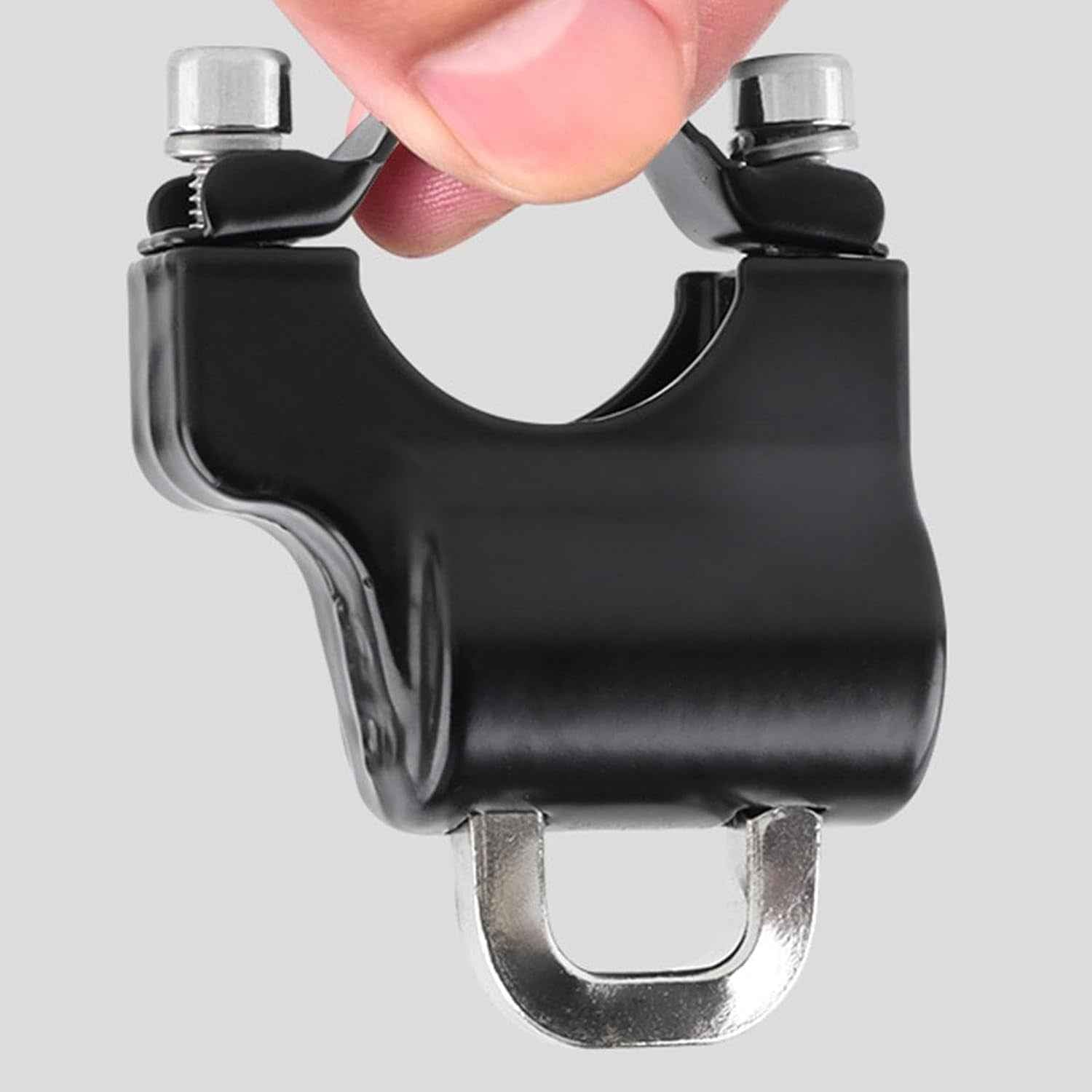 Heavy-Duty Helmet Lock for Motorcycle