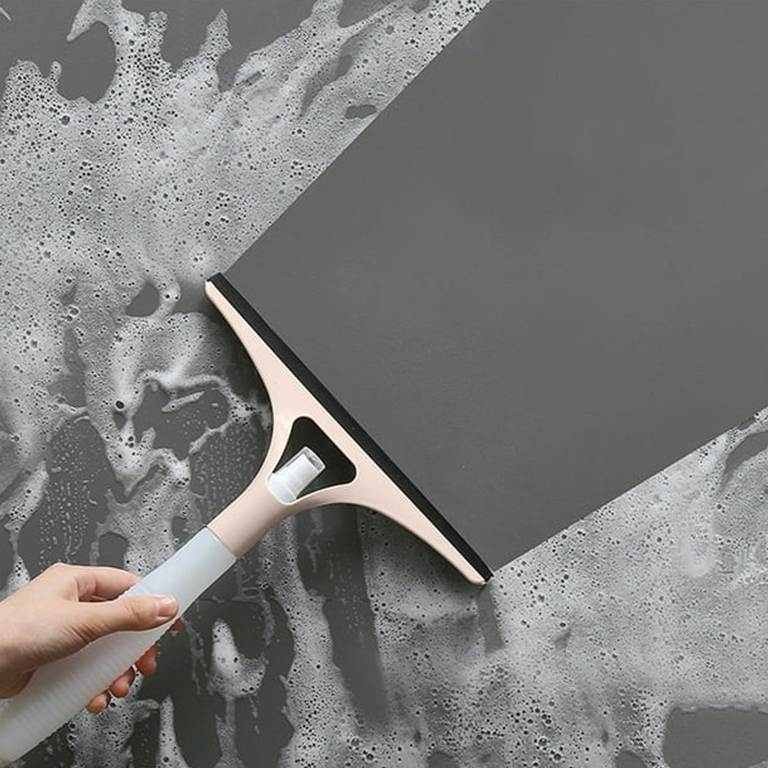 All-in-One Cleaning Brush: Spray, Wash, & Wipe (Windows, Glass, Car) (1 Pc) Variety Bazaar