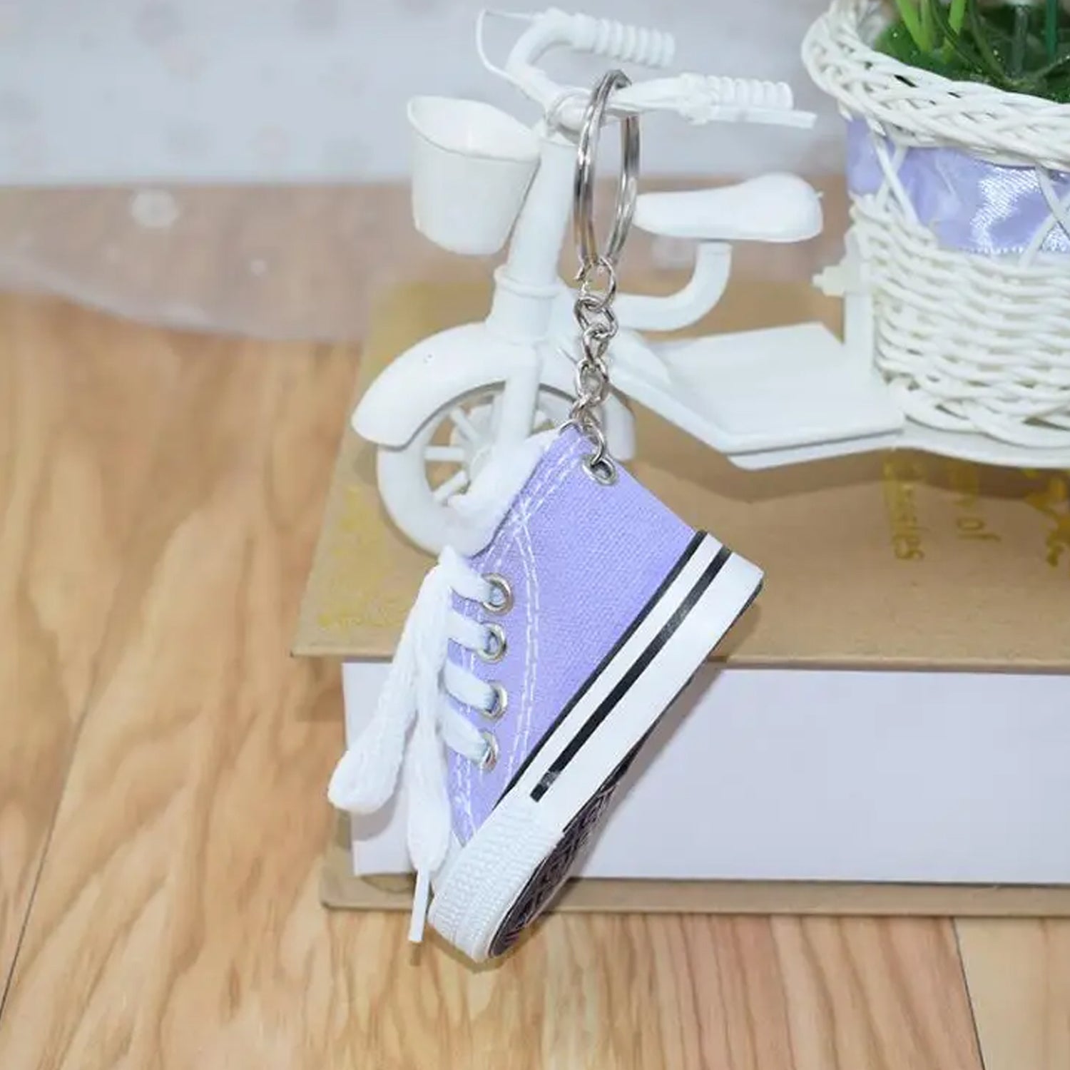 Mini Shoes Keychain, Stylish, Accessories for Perfect Gift, Backpacks (1 Pc) Variety Bazaar