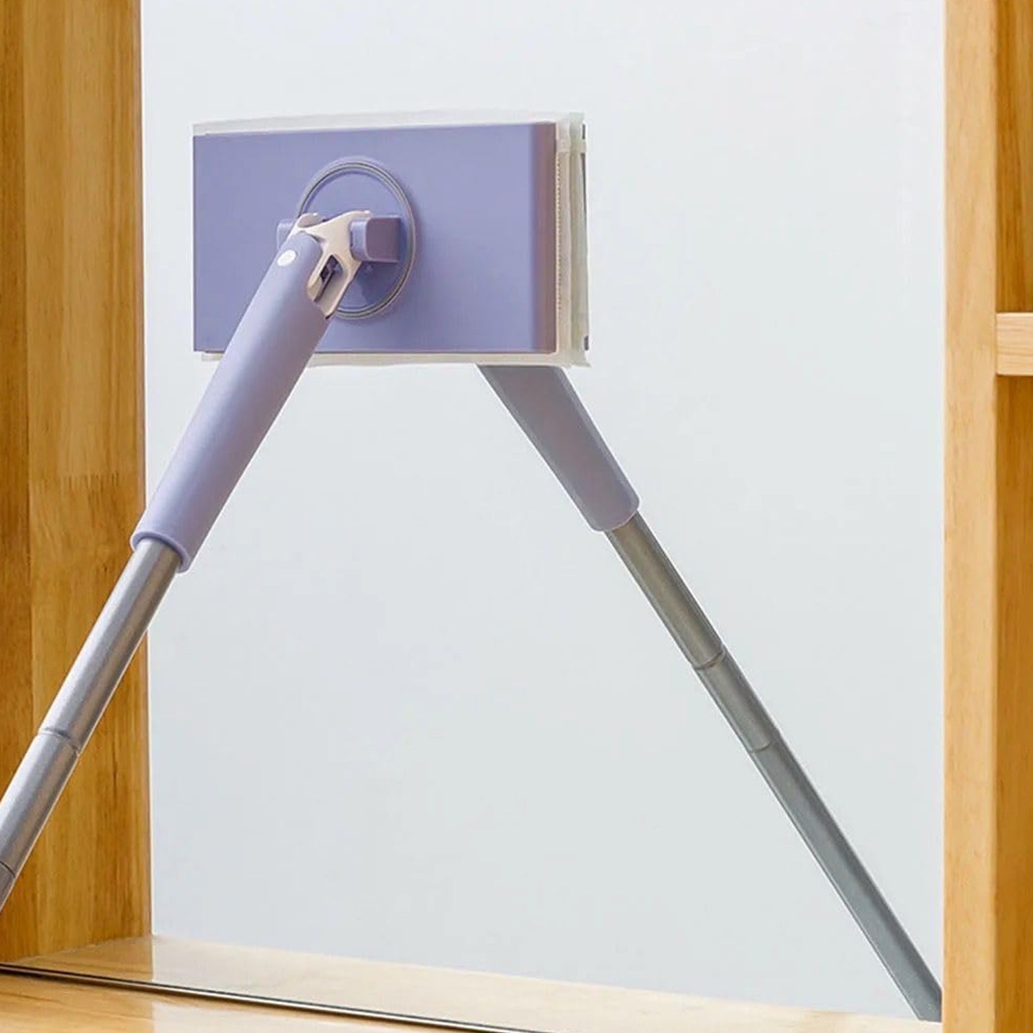 Automatic Cloth Changing Mini Mop with Push Pull Cloth Changing Handle (1 Pc) Variety Bazaar