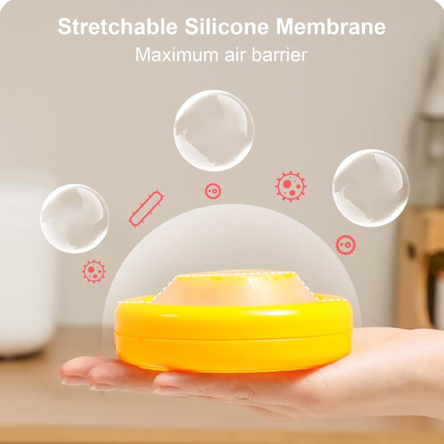 Vegetable Container Premium Fruits Saver Keeper (1 Pc / Yellow) Variety Bazaar