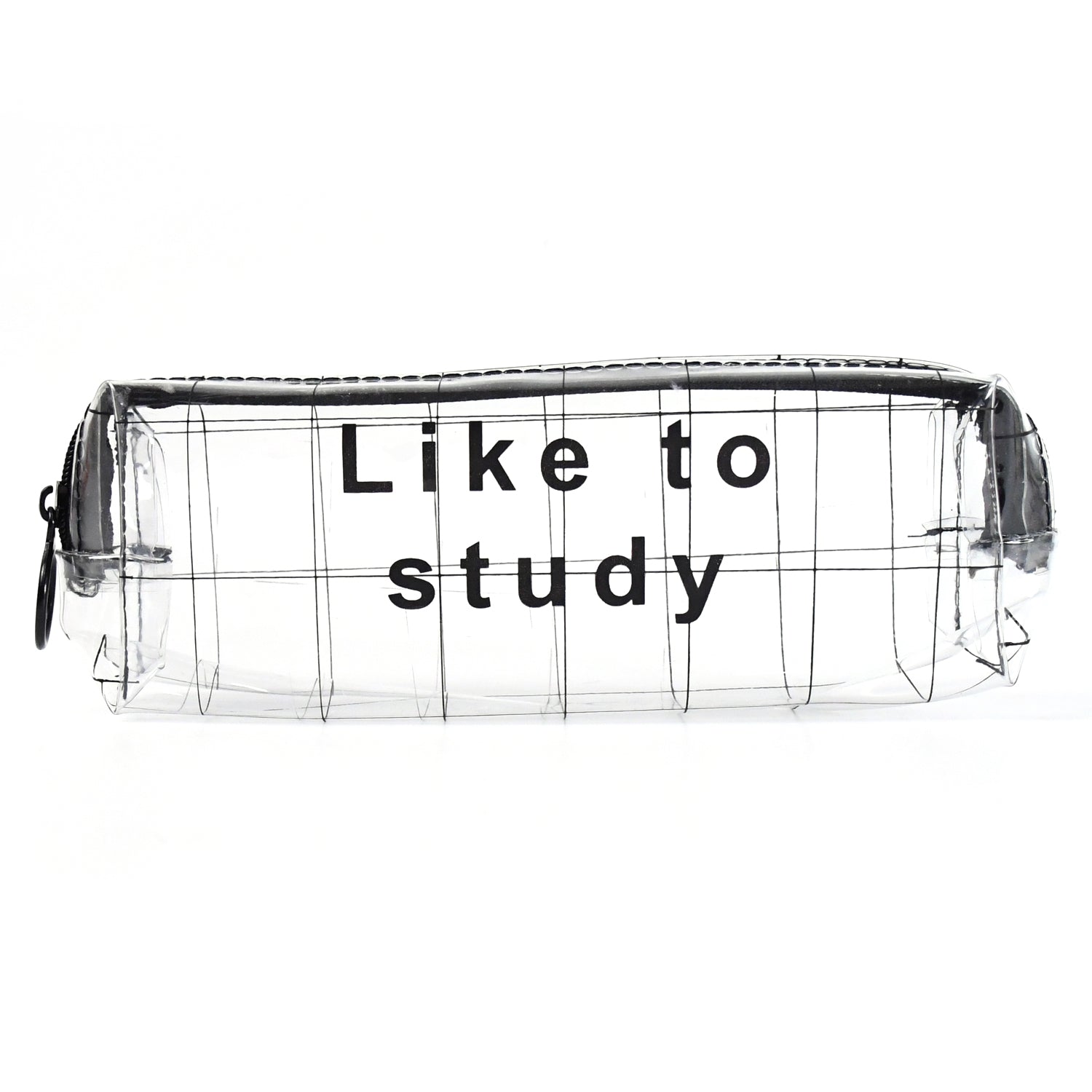 Transparent Pencil Pouch With Zipper (1 Pc) Variety Bazaar