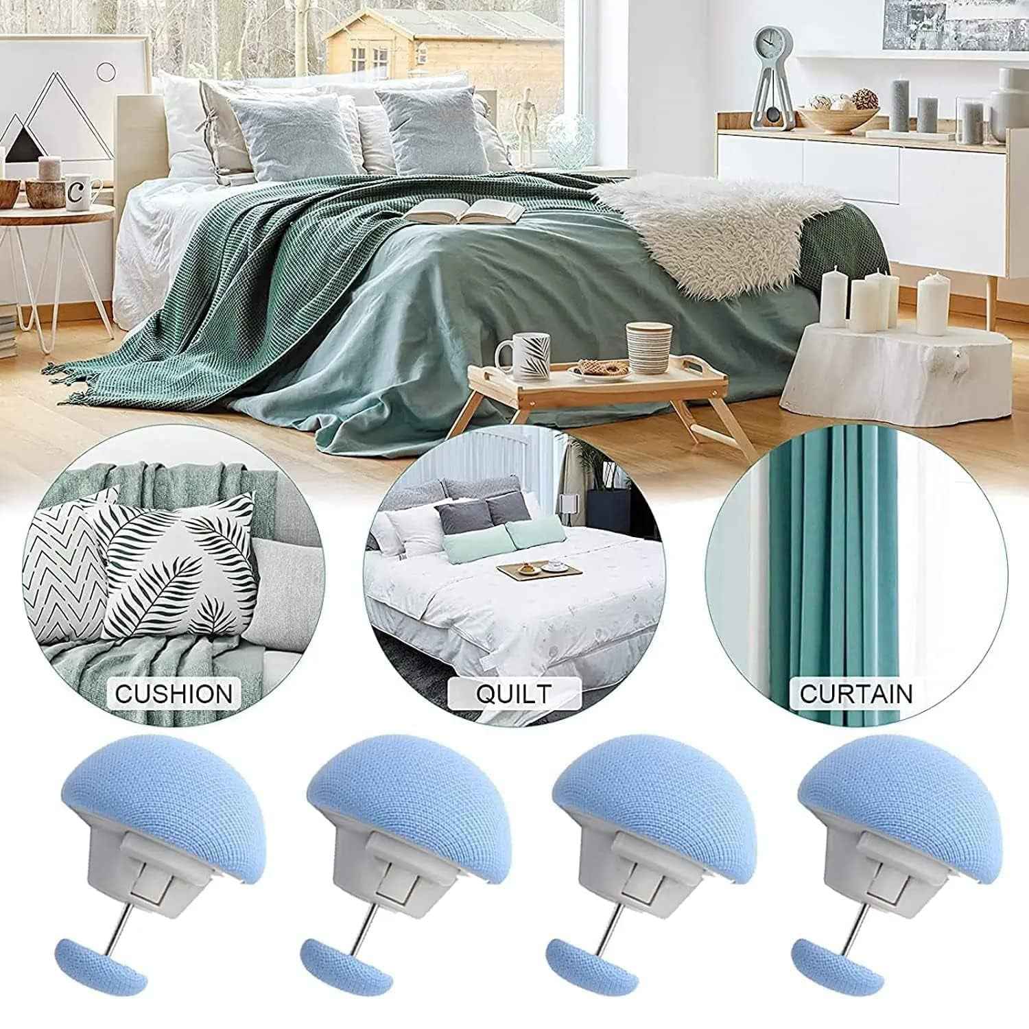 Decorative Headboard Sofa Pins (8 Pcs Set)