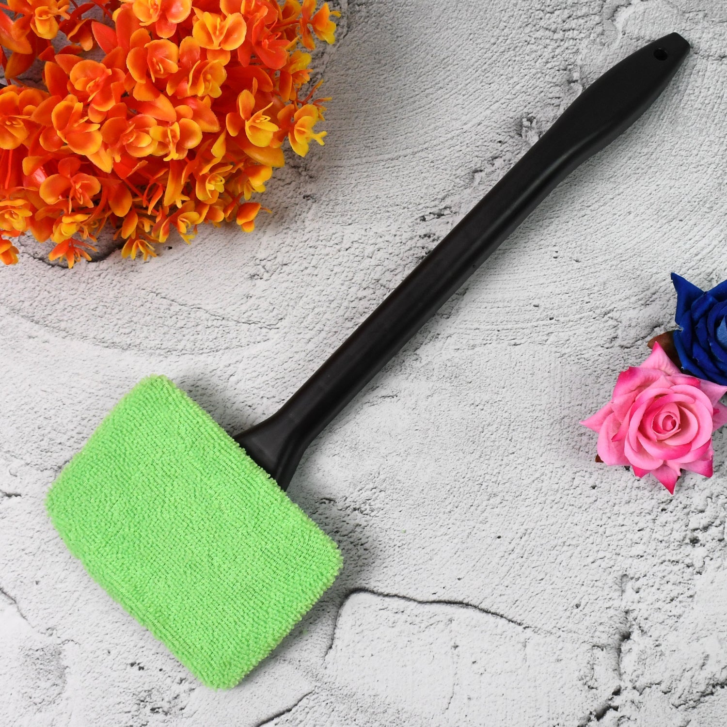 Windshield Clean Car Glass Cleaner Wiper With 1 Extra Microfiber Cloth (1 Pc / 38 Cm Long) Variety Bazaar