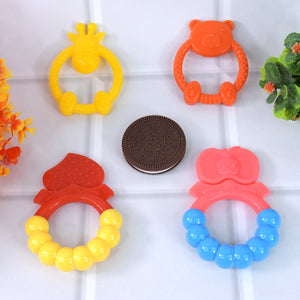 Silicone Baby Teething Toys (1 Pc / Mix Design) Variety Bazaar