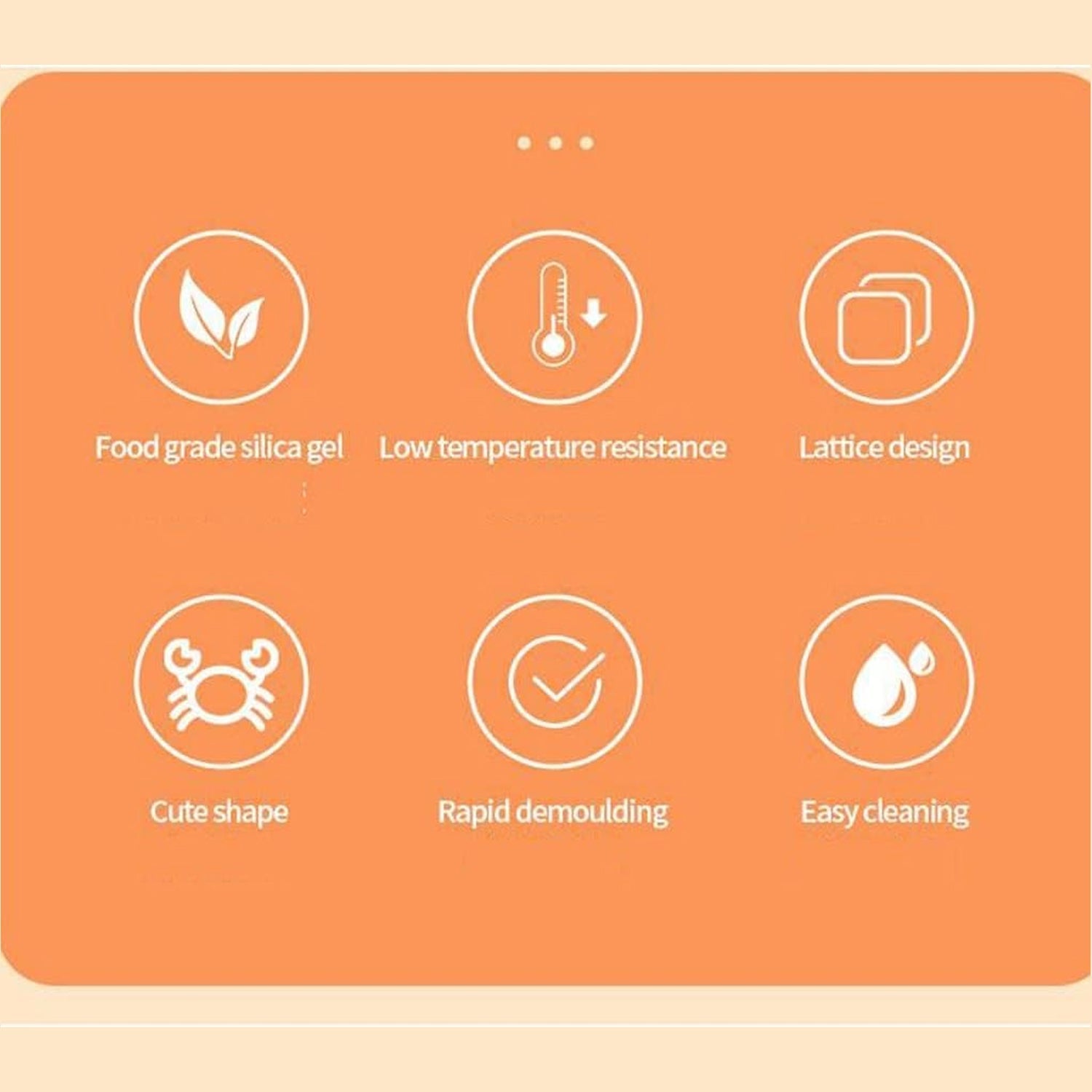 Crab Ice Mold – Silicone Ice Cream & sicle Mold for Kids (1 Pc) Variety Bazaar