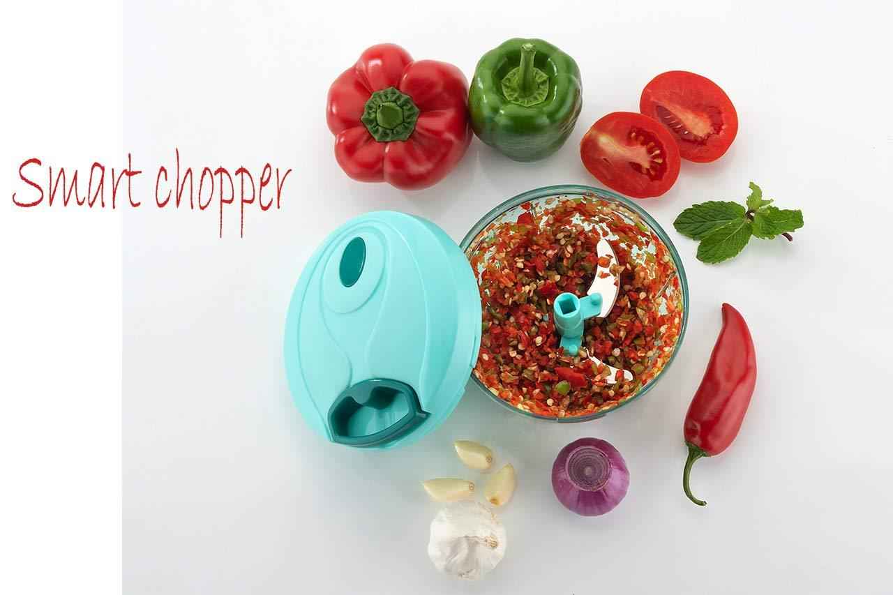080 Manual Food Chopper Compact Powerful Hand Held Vegetable Chopperblender