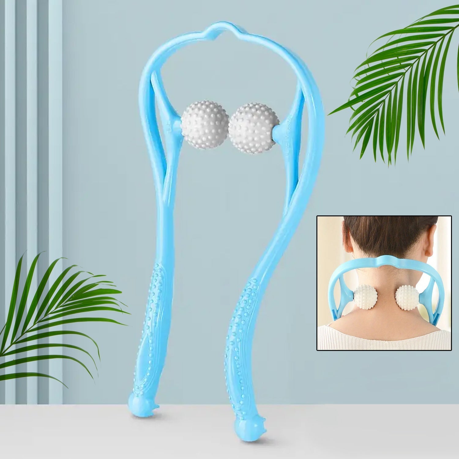 Portable Neck & Shoulder Massager for Back & Waist Relief Variety Bazaar