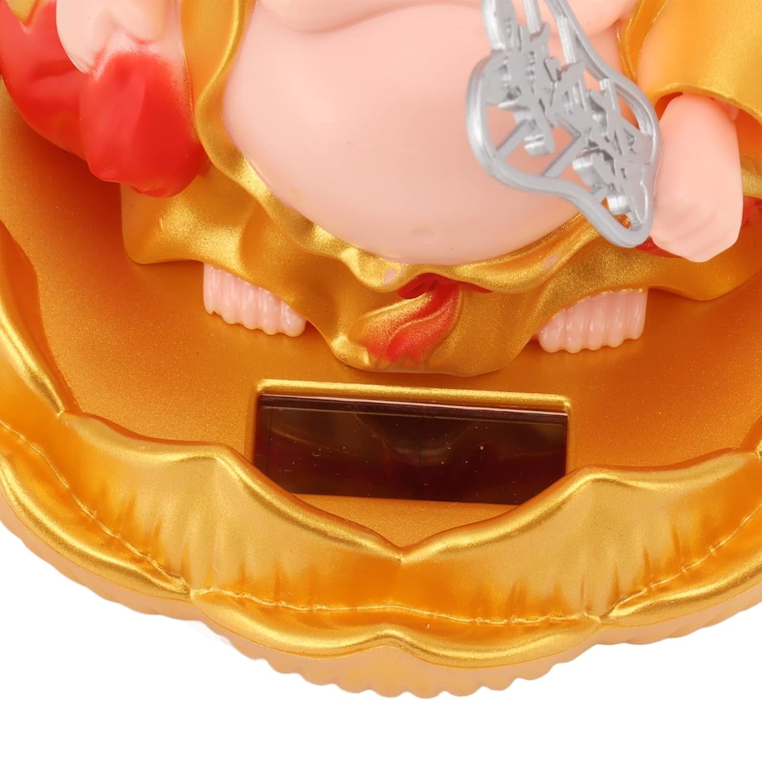 Solar Power Moving Buddha Car Ornament (1 Pc) Variety Bazaar