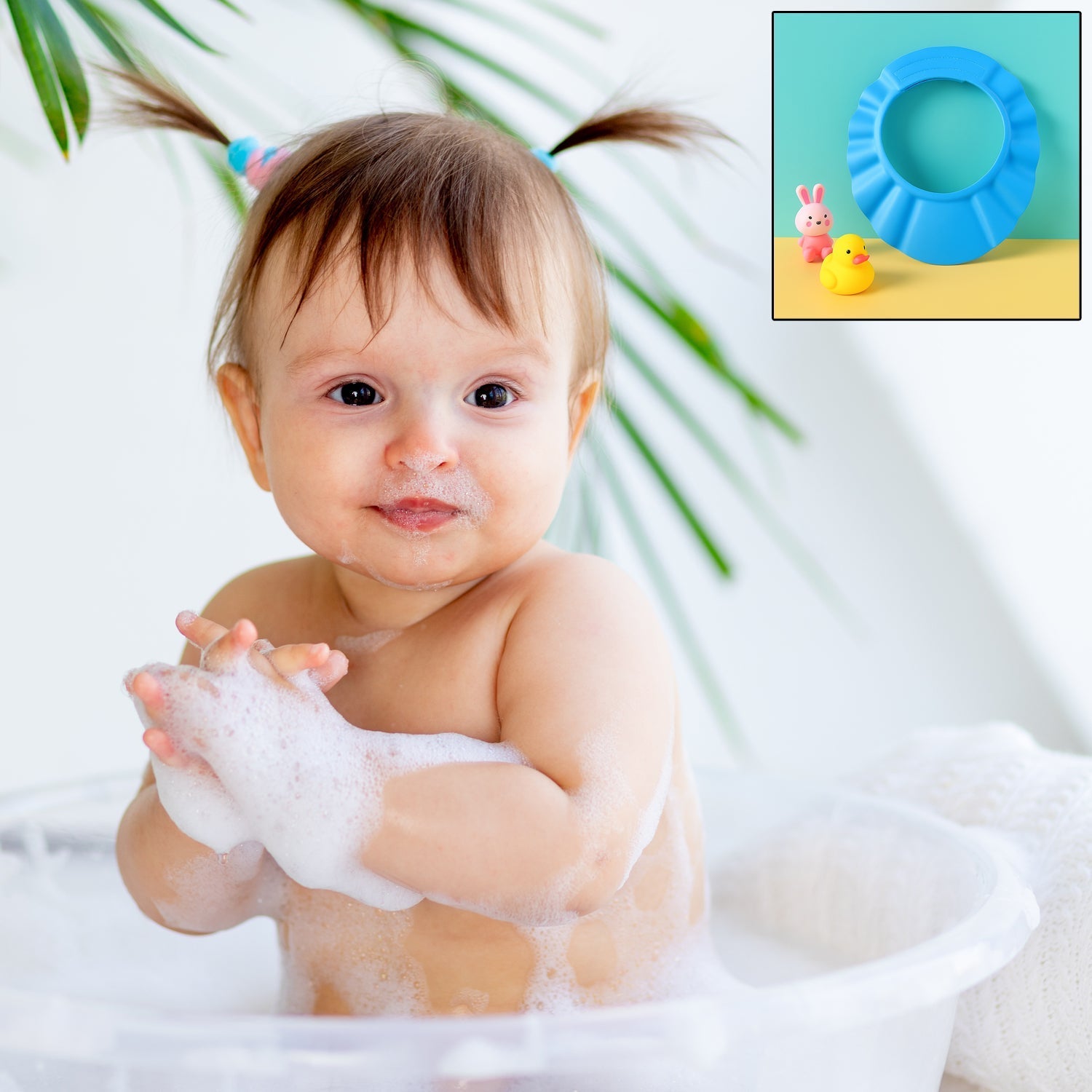 Adjustable Baby Shower Cap / Hat (1 Pc) Variety Bazaar