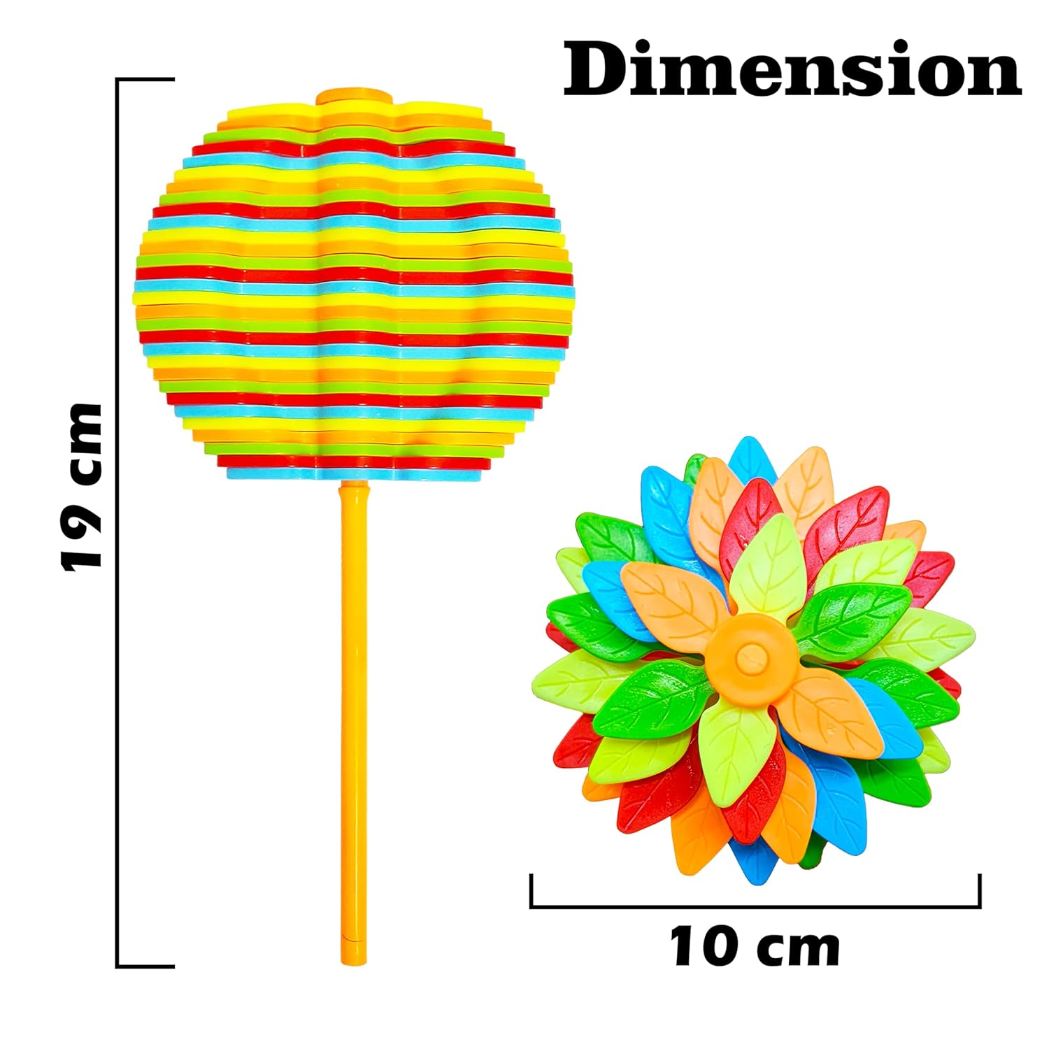 Spin Flower Candy Rotating / Spinning Toy (1 Pc) Variety Bazaar