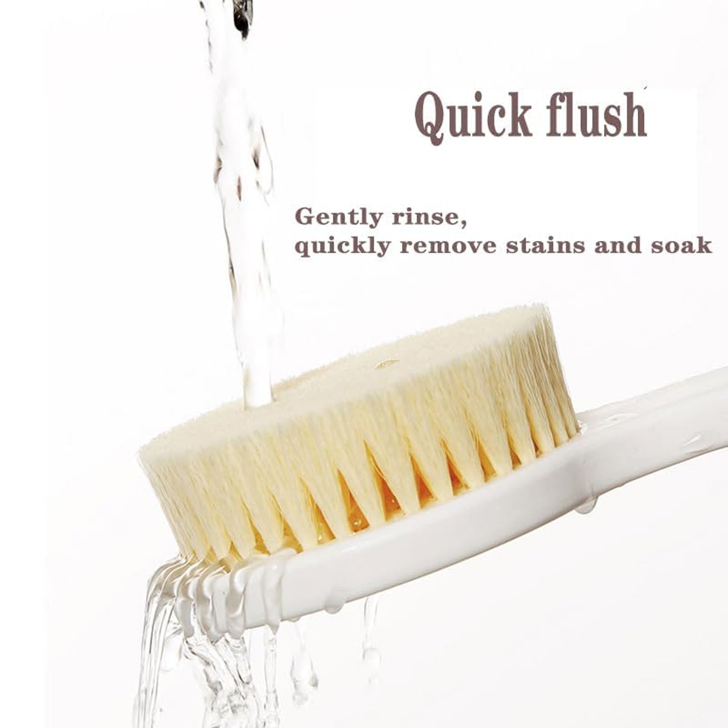 Back Scrubber for Shower Dry Body Brush Back Brush Long Handle (1 Pc / B Grade) Variety Bazaar