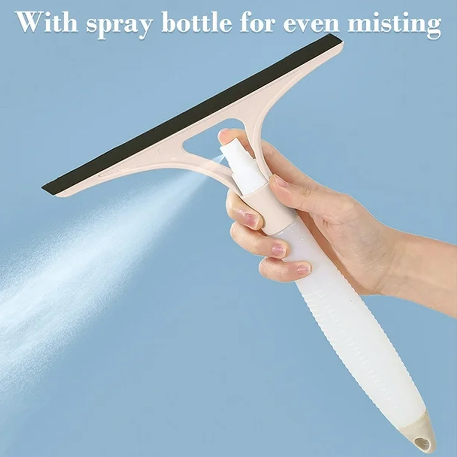 All-in-One Cleaning Brush: Spray, Wash, & Wipe (Windows, Glass, Car) (1 Pc) Variety Bazaar