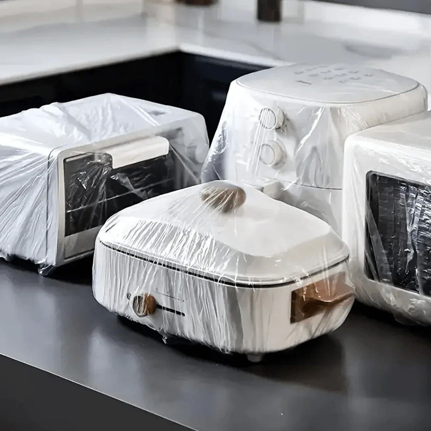 Home Thick Disposable Dust Proof Plastic Furniture Covers (1 Pc / Big) Variety Bazaar