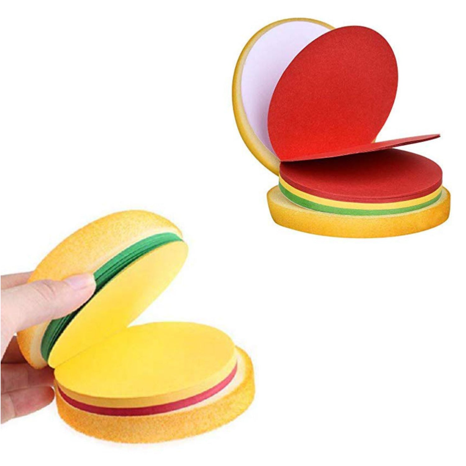 Burger Shaped Note / Sticky Notes / Memo Notes, Unique Mini Notes (Multicolor) Variety Bazaar