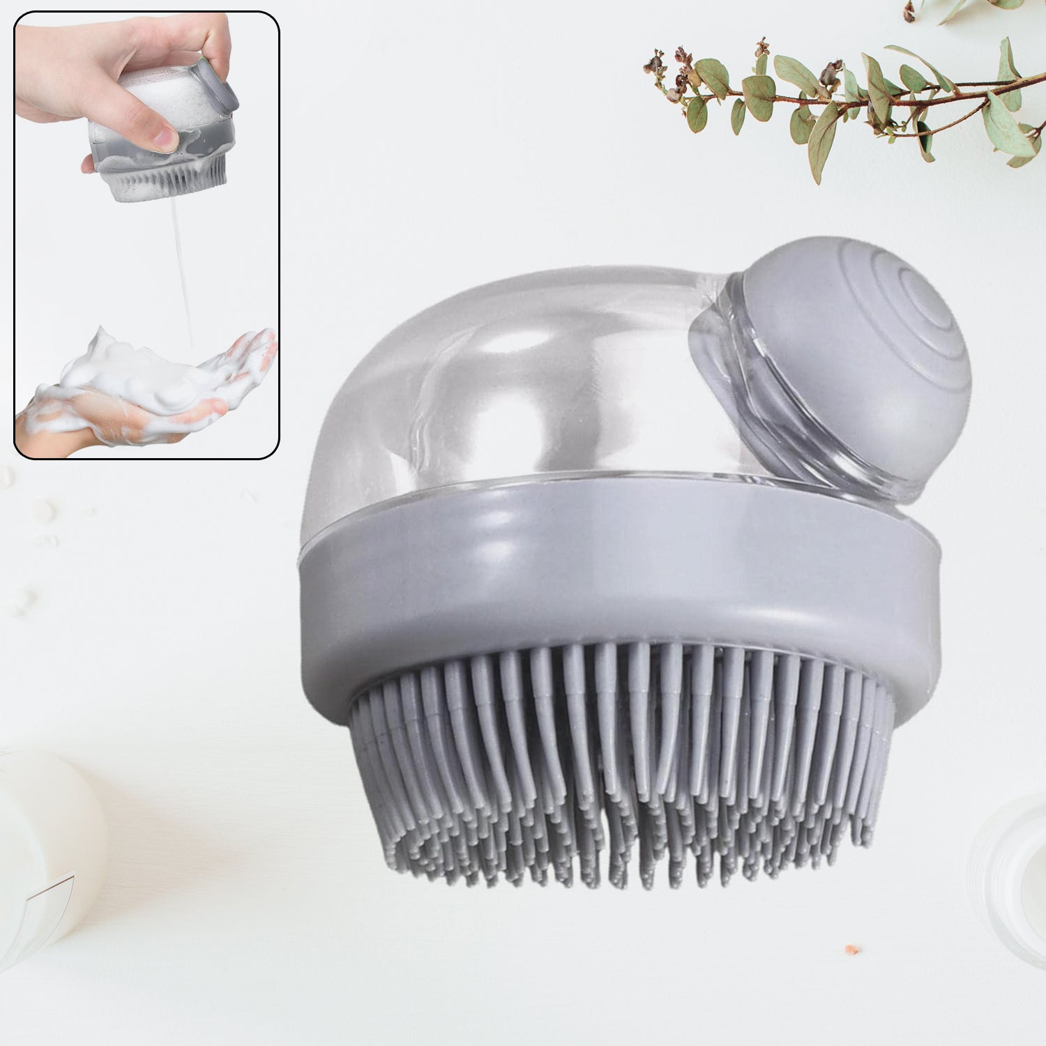 Head Scalp Massager Shampoo Brush (1 Pc) Variety Bazaar
