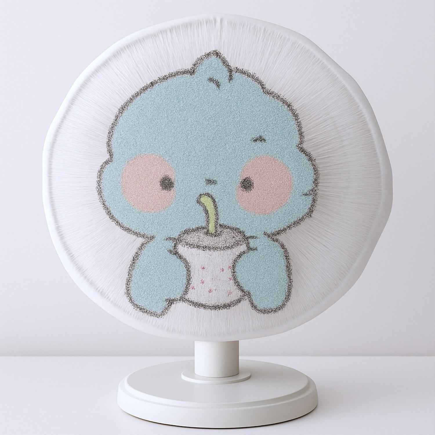 Cute Cartoon Character Fabric Mesh Fan Cover (1 Pc / Mix Design)