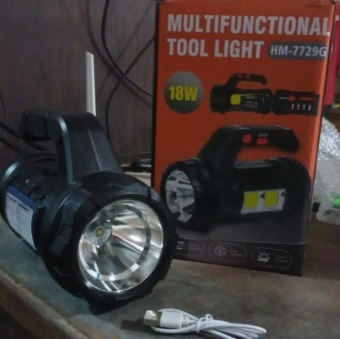 Multi Functional SOS Light With Tool Box, Torchlight (18 W) Variety Bazaar