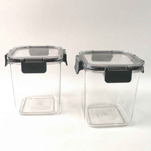 Apex Press N Lock Airtight Food Storage Container Set (2pc900ml) Approx