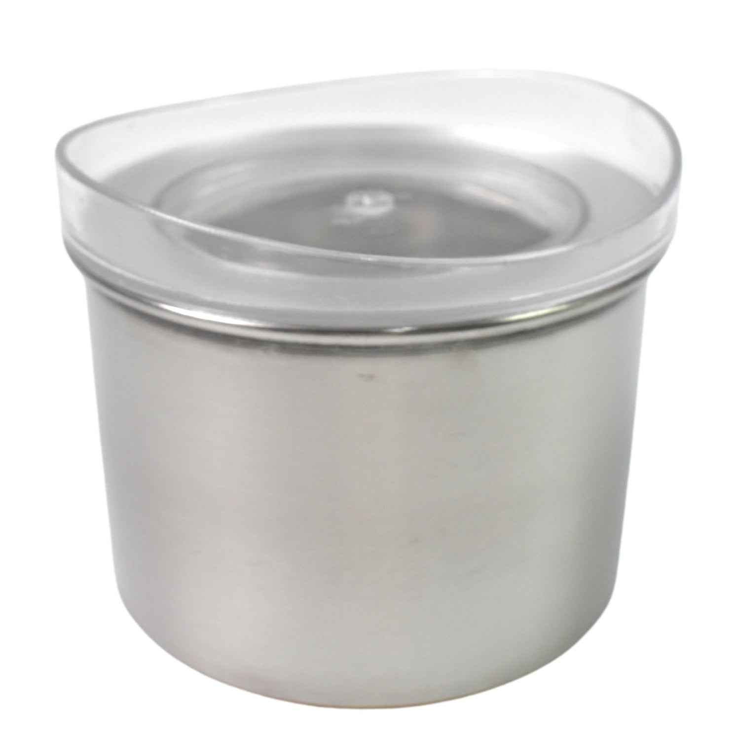 Multipurpose Stainless Steel Airtight Containers With See Through Lid (1 Pc 500 Ml)
