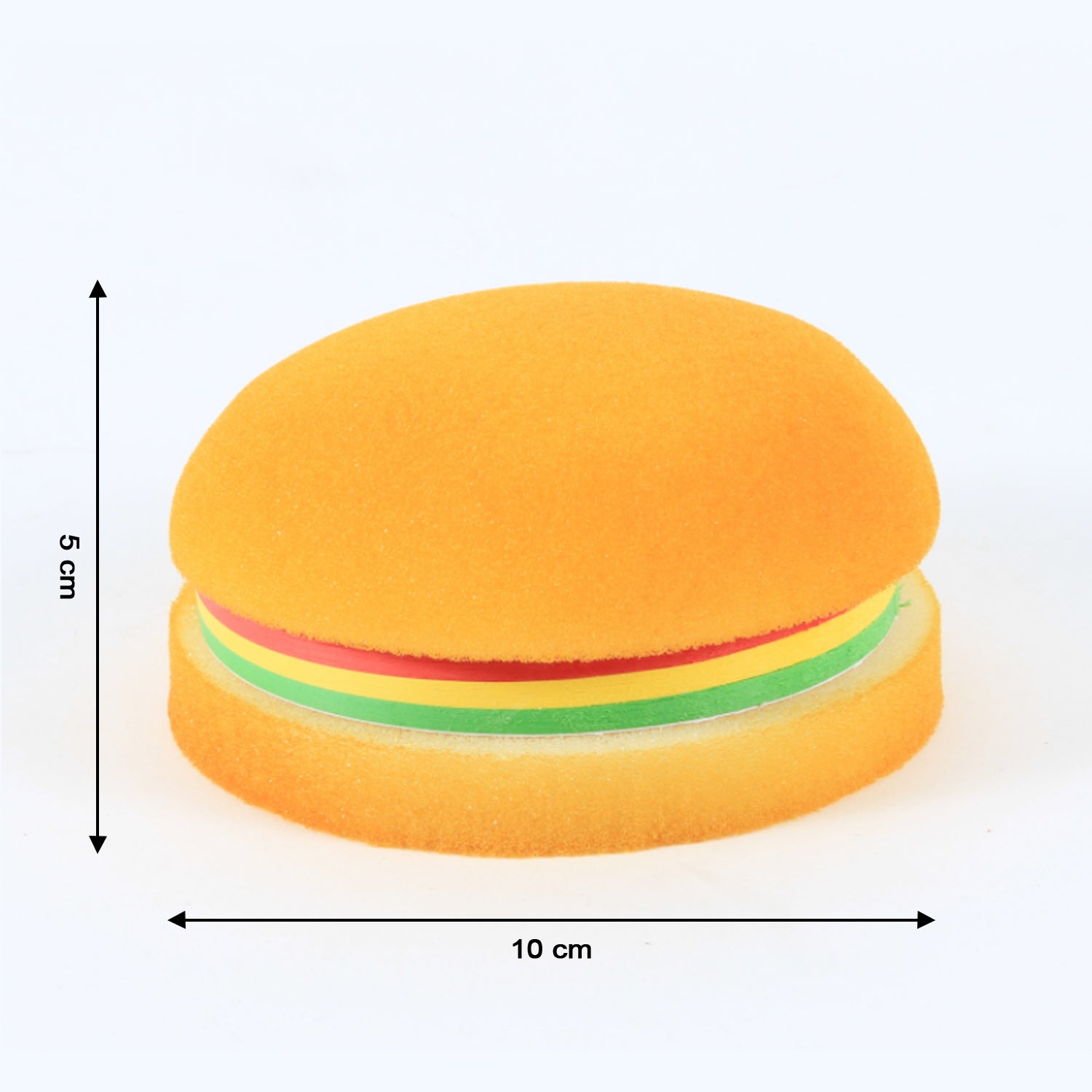 Burger Shaped Note / Sticky Notes / Memo Notes, Unique Mini Notes (Multicolor) Variety Bazaar