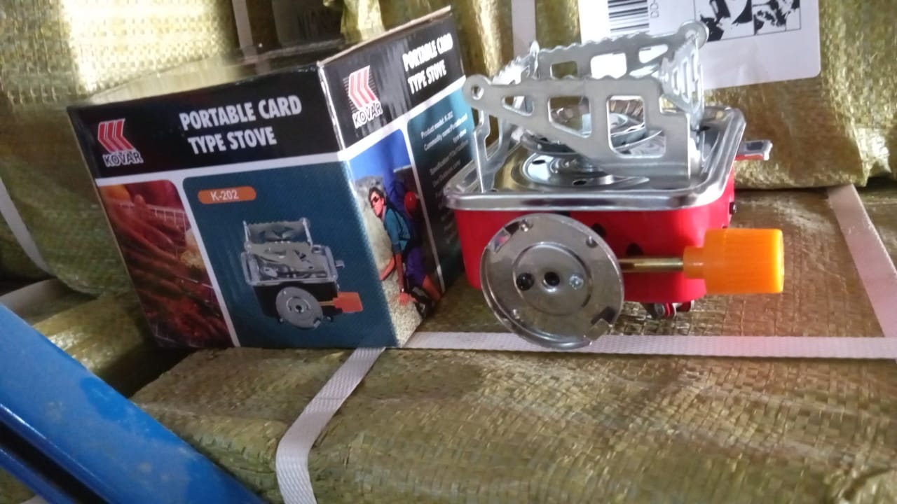 Mini Square Camping Stove, 2800W (1 Pc) Variety Bazaar