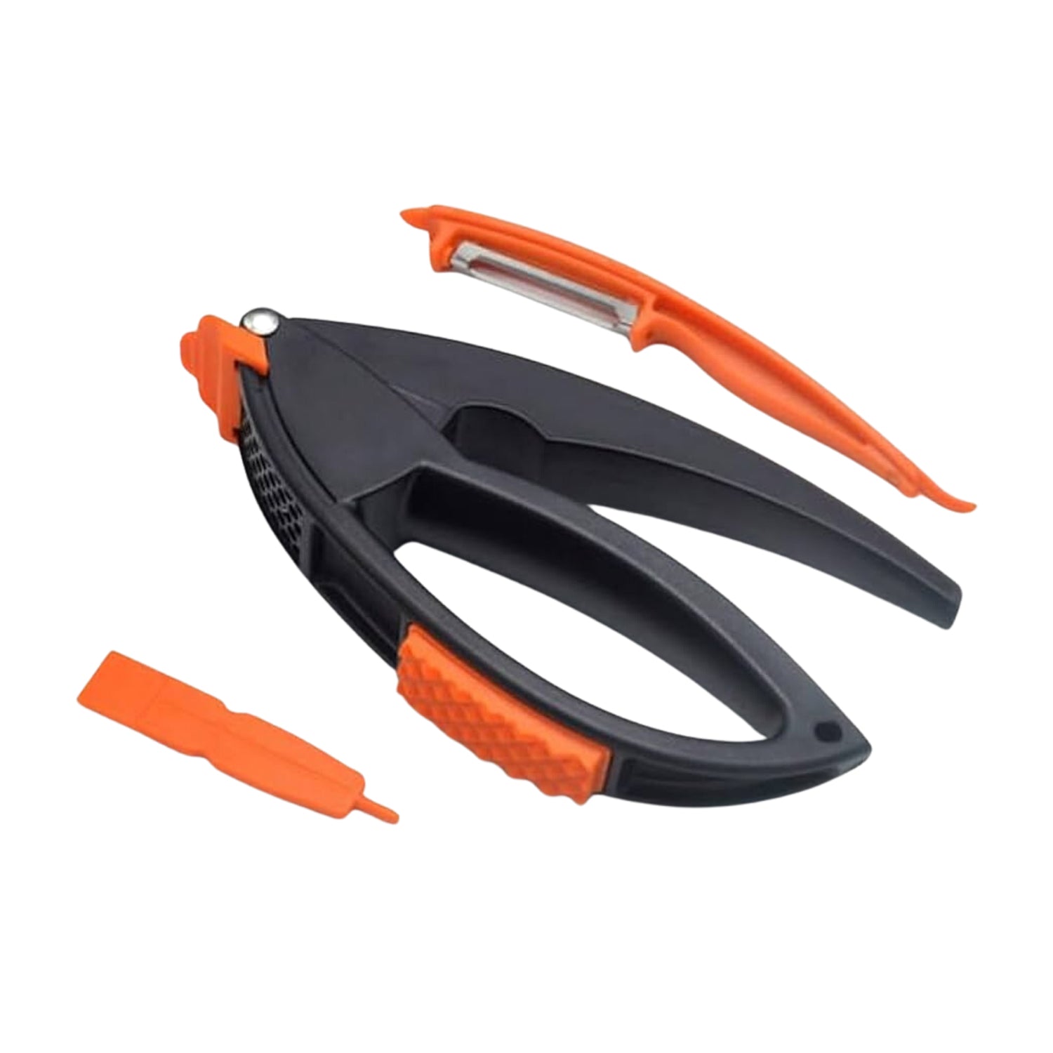 Multifunctional Garlic Press, Garlic Mincing & Crushing Tool (1 Pc) Variety Bazaar