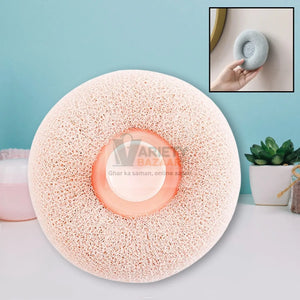 12626 Super Soft Bath Sponge Flower Suction Cup Bath Sponges for Shower Women Men Foam Loofah Sponge Exfoliating Bath Sponge Body Washer Reusable loofah Massage Bath (1 pc) Travel Sahayak