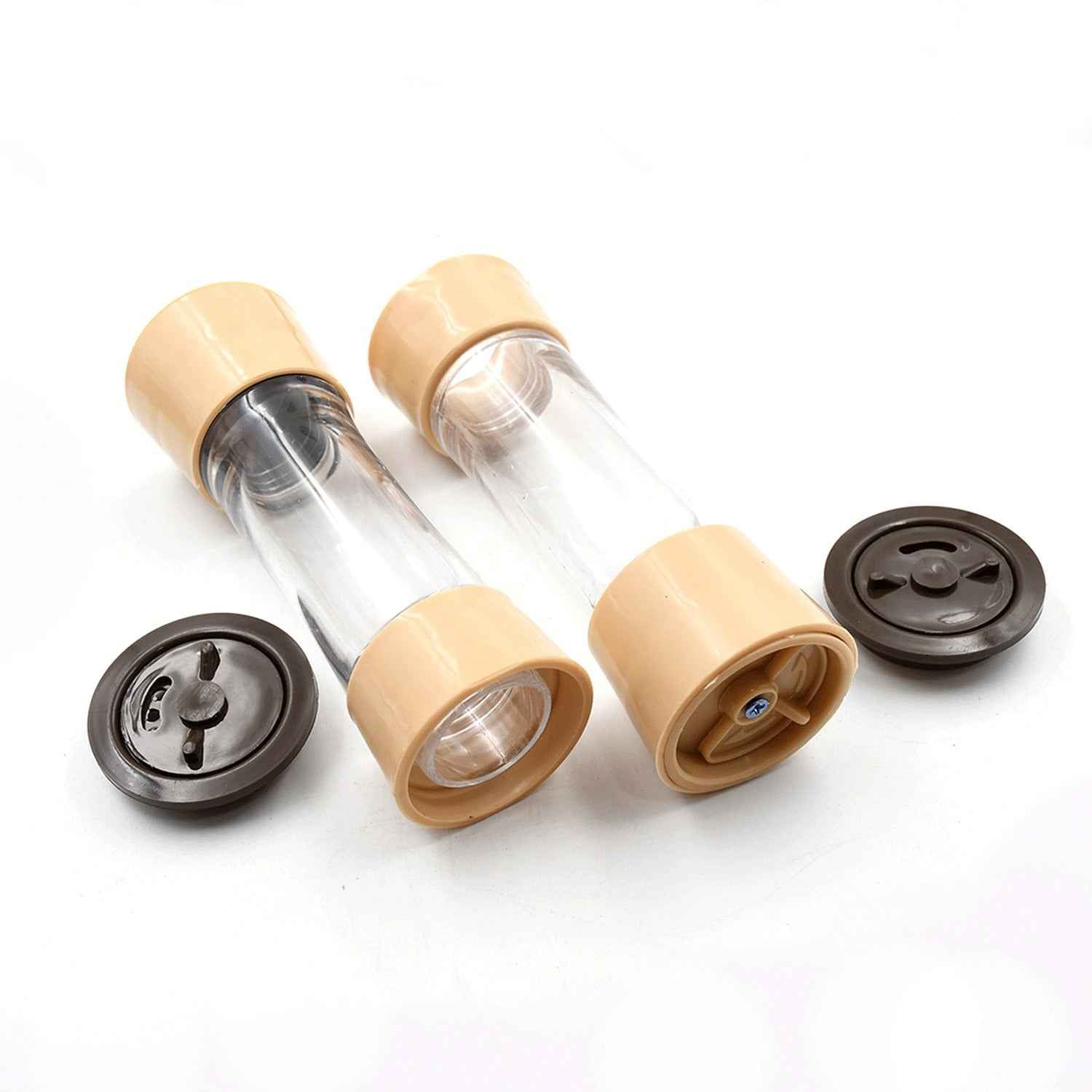 5986 360 Revolving Spice Rack For Kitchen And Dining Table 8 Spice Jars With 120 Ml Condiment Set Herb Seasoning Organizer