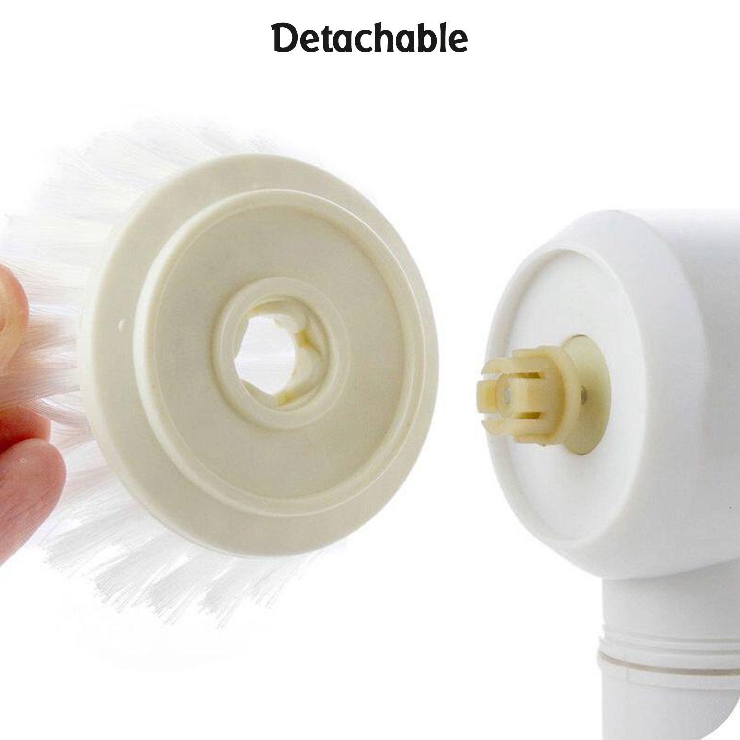 5in1 Home Kitchen Electric Cleaning Brush, Electric Spin Scrubber Variety Bazaar