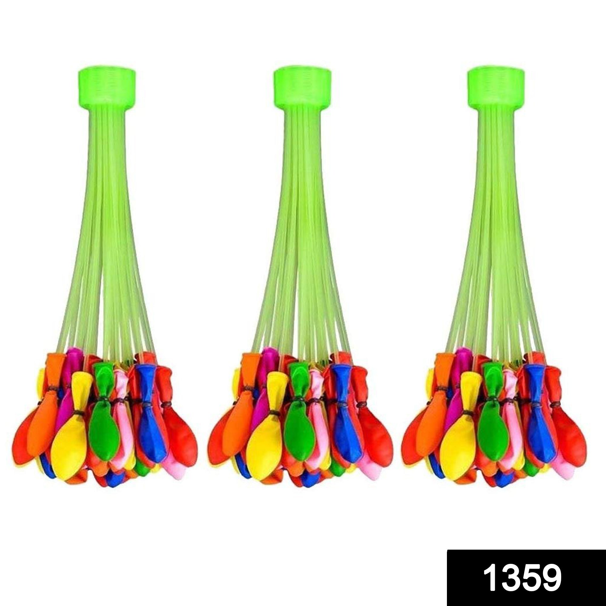 Holi Magic Water Balloons for Kids - 111 pcs (Multicolor) Variety Bazaar